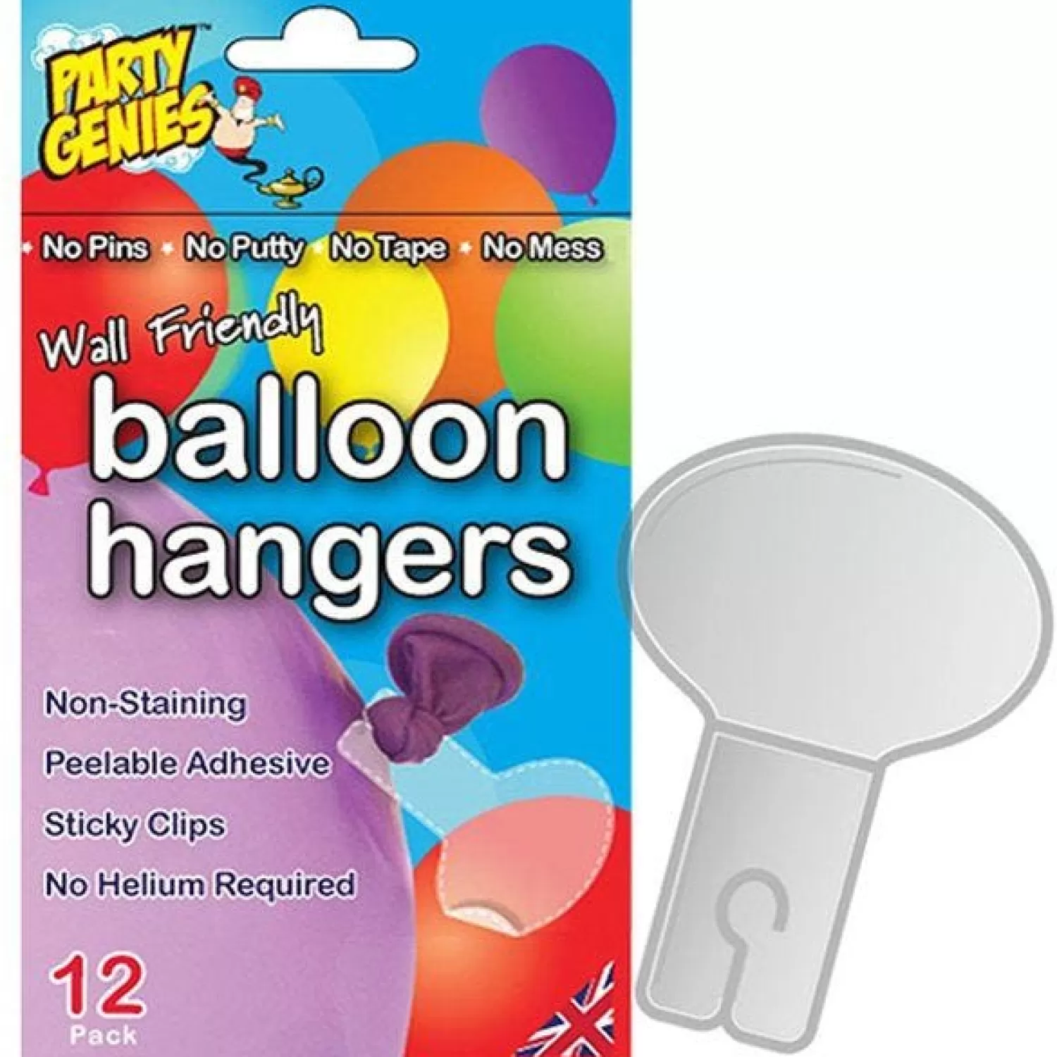 Flash Sale Party Delights Party Genies Balloon Hangers (12Pk)