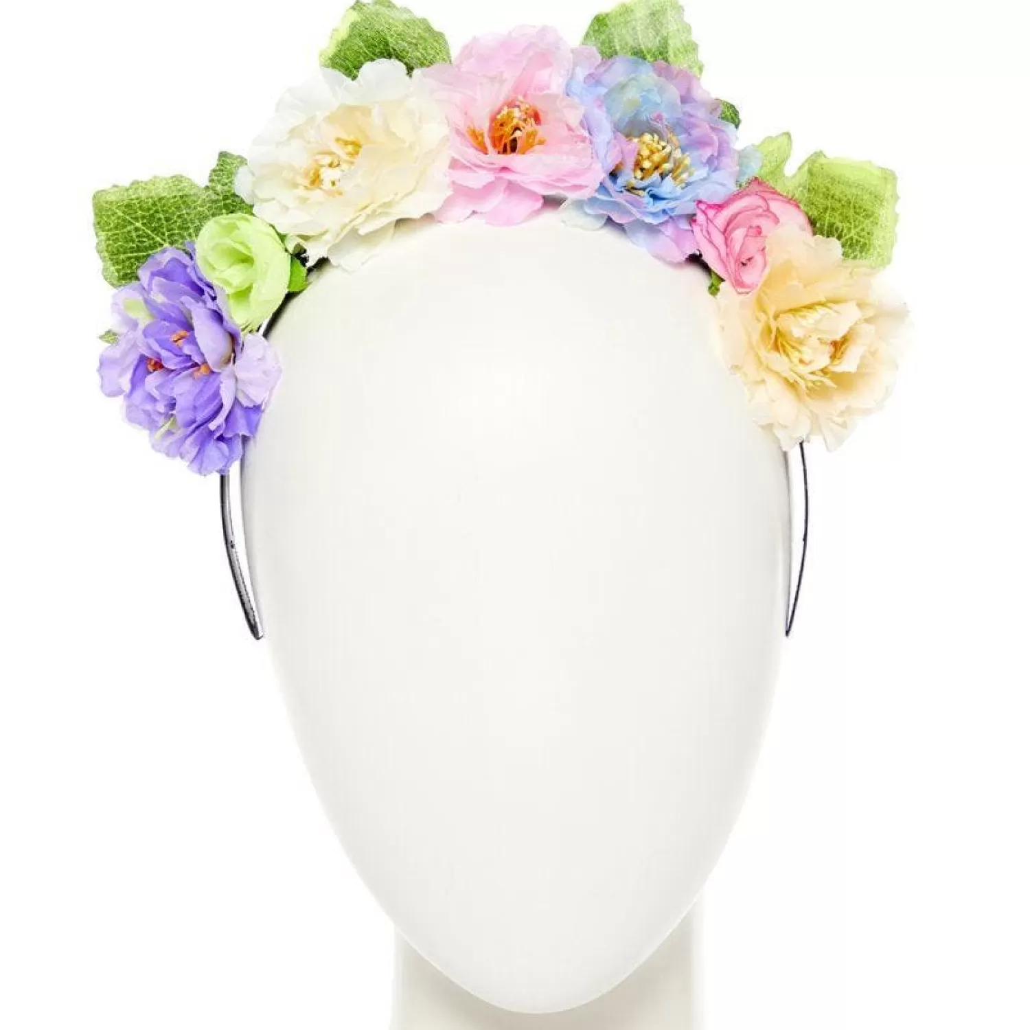 Cheap Party Delights Pastel Flower Garland Headband