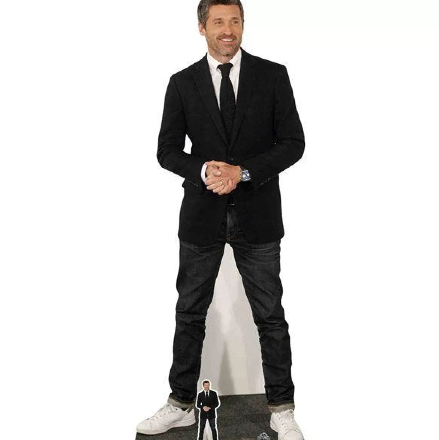 Clearance Party Delights Patrick Dempsey Cardboard Cutout - 181Cm X 68Cm