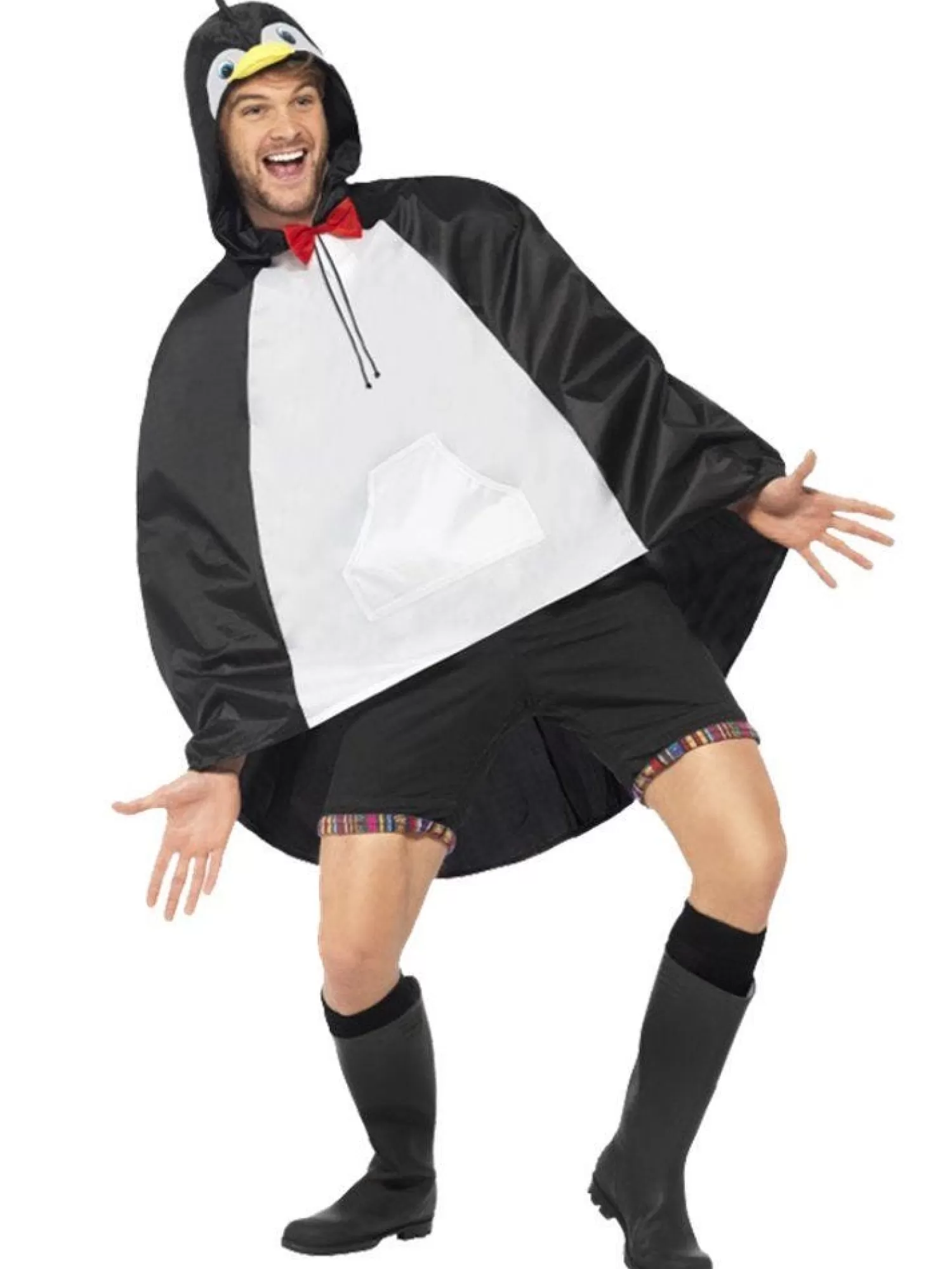 Penguin Party Poncho - Adult Costume<Party Delights Best