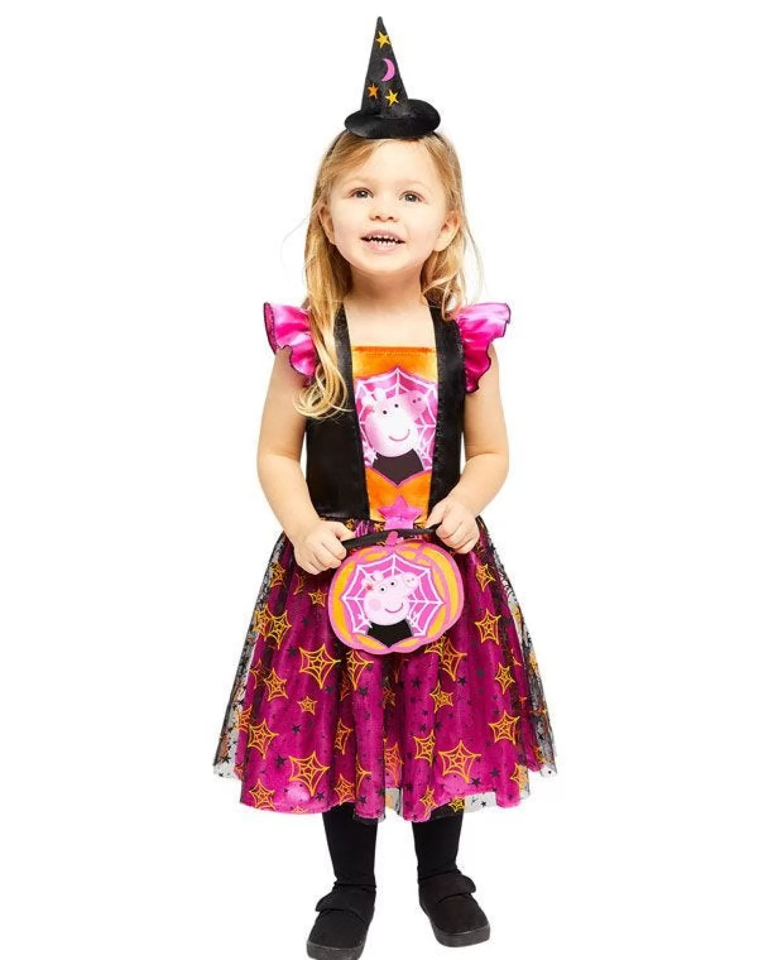 Peppa Pig Witch Costume - Child Costume<Party Delights Cheap