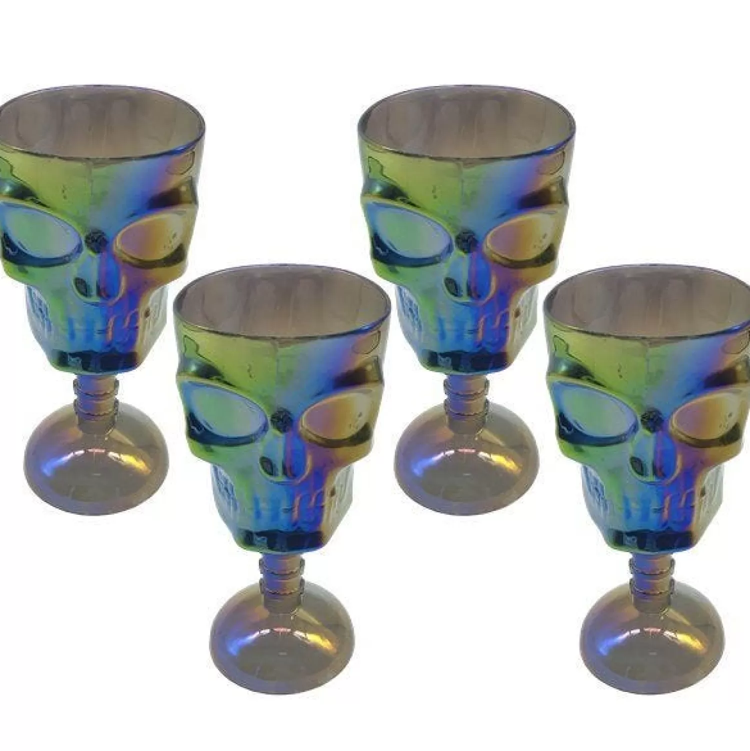 Petrol Skull Goblet Mutlipack<Party Delights Outlet