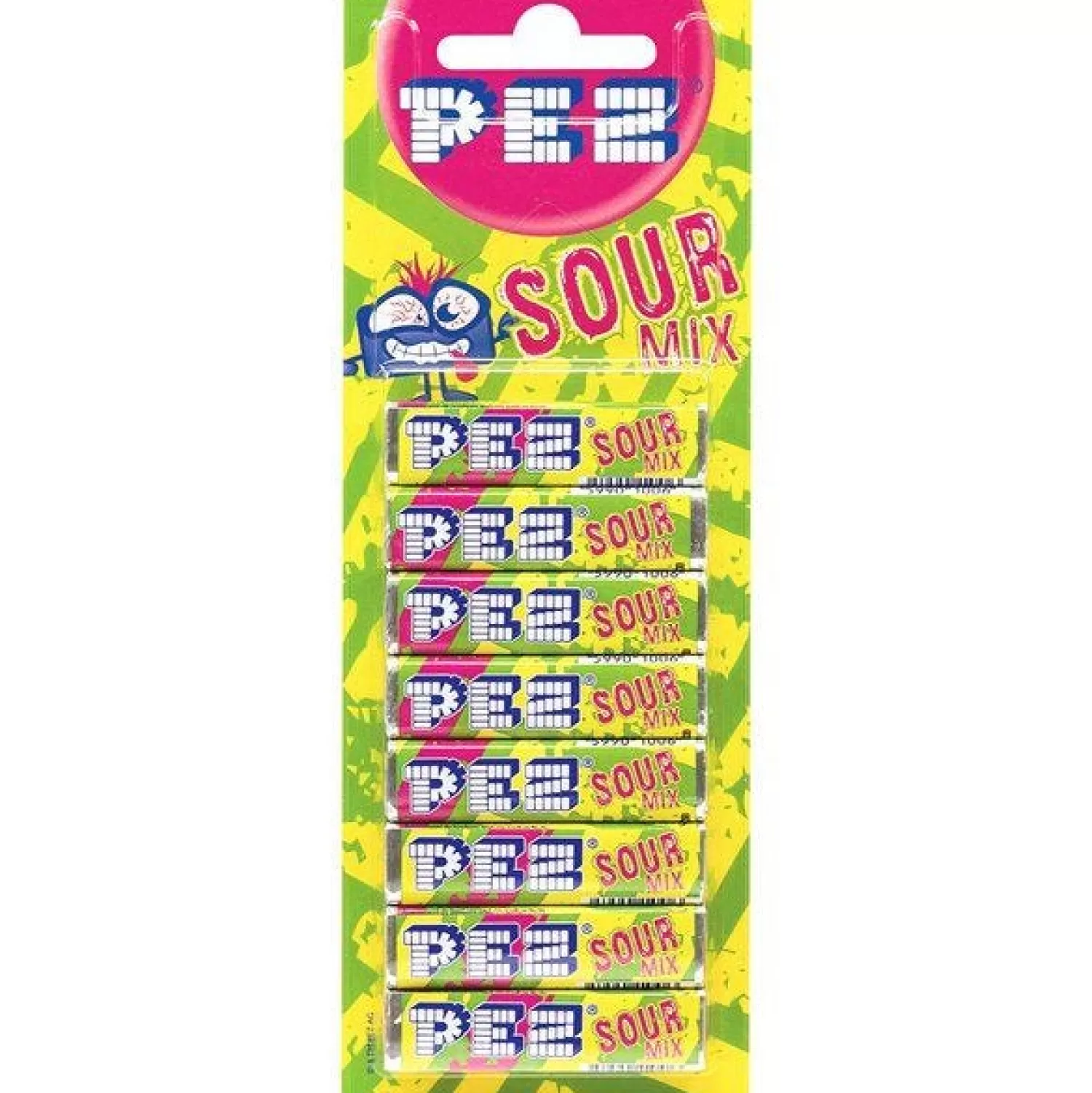 Hot Party Delights Pez Sour Mix Refills X8