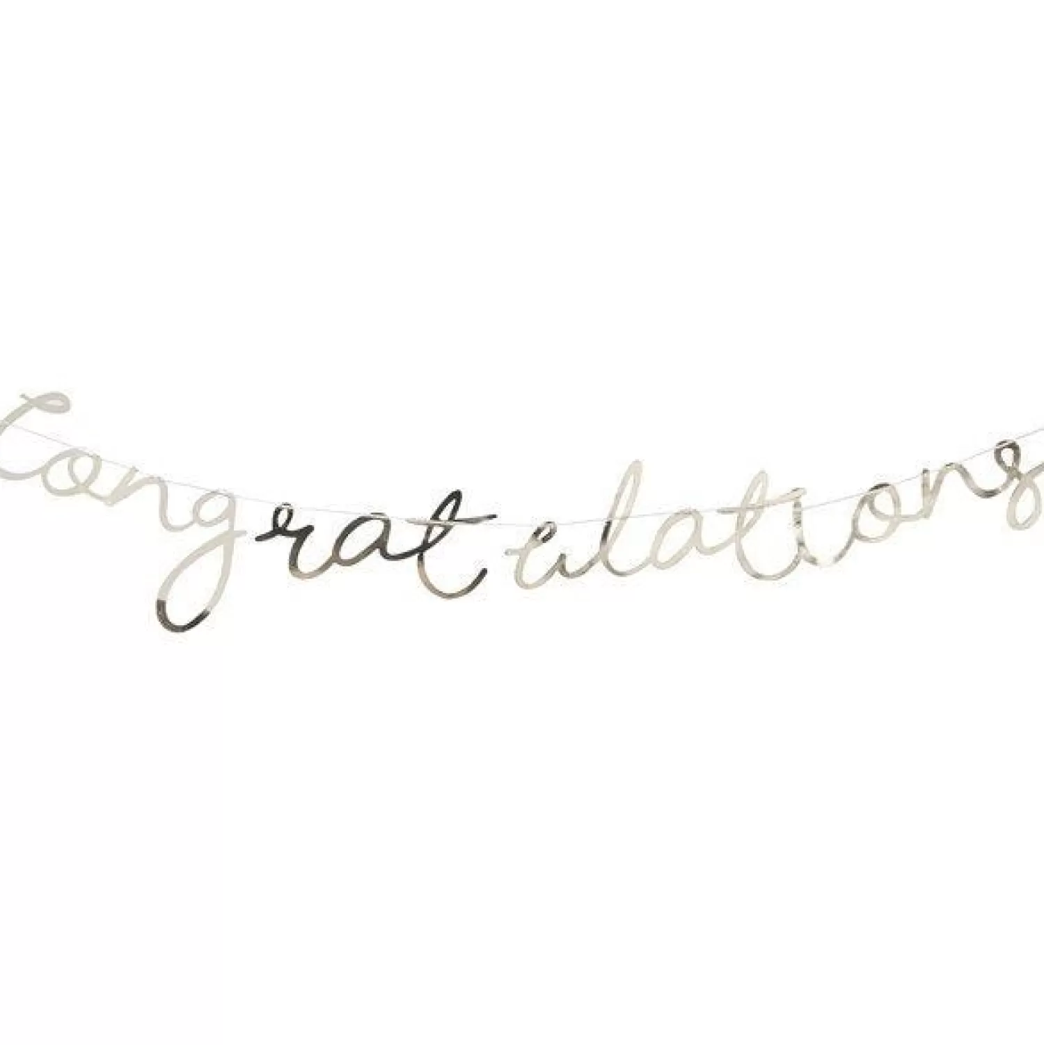 Hot Party Delights Pick & Mix Pastel Gold 'Congratulations' Banner - 1.5M