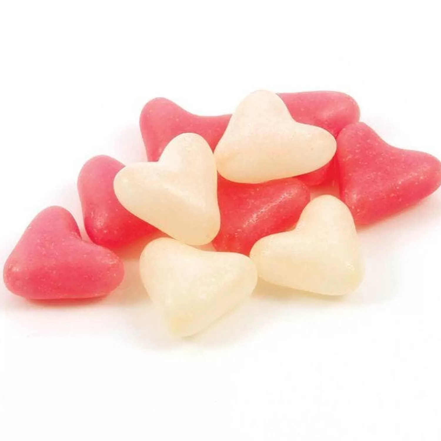 Flash Sale Party Delights Pink & White Jelly Love Hearts 3Kg Bulk Bag