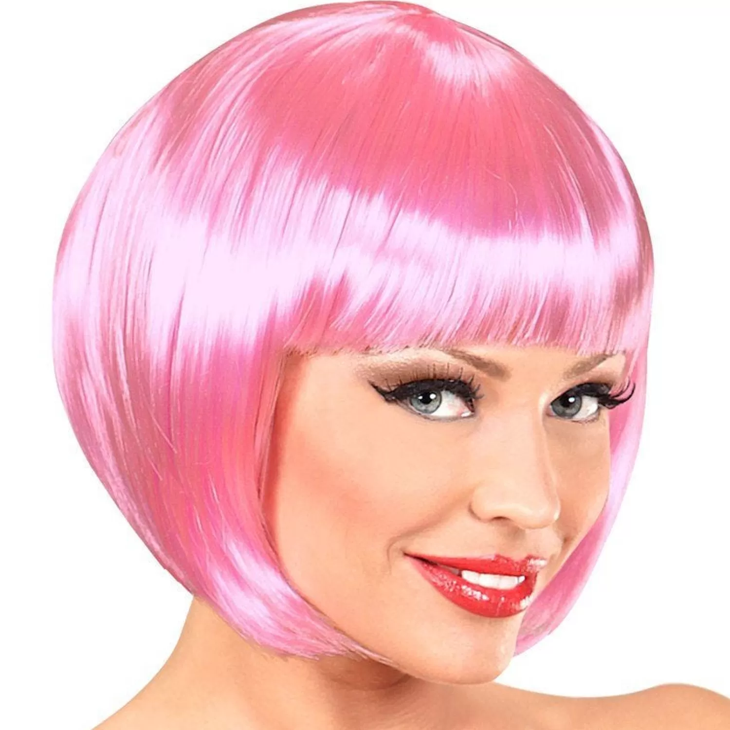 Store Party Delights Pink Babe Bob Wig