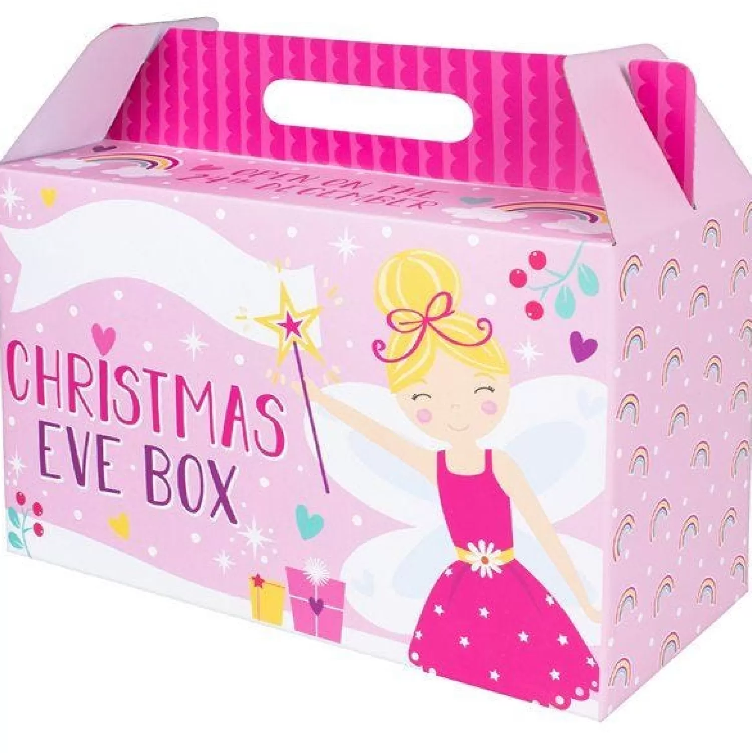 Pink Fairy Christmas Eve Box - 34Cm<Party Delights Discount