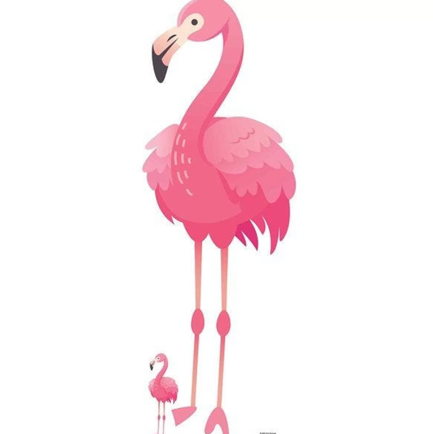 Best Sale Party Delights Pink Flamingo Cardboard Cutout - 150Cm X 55Cm