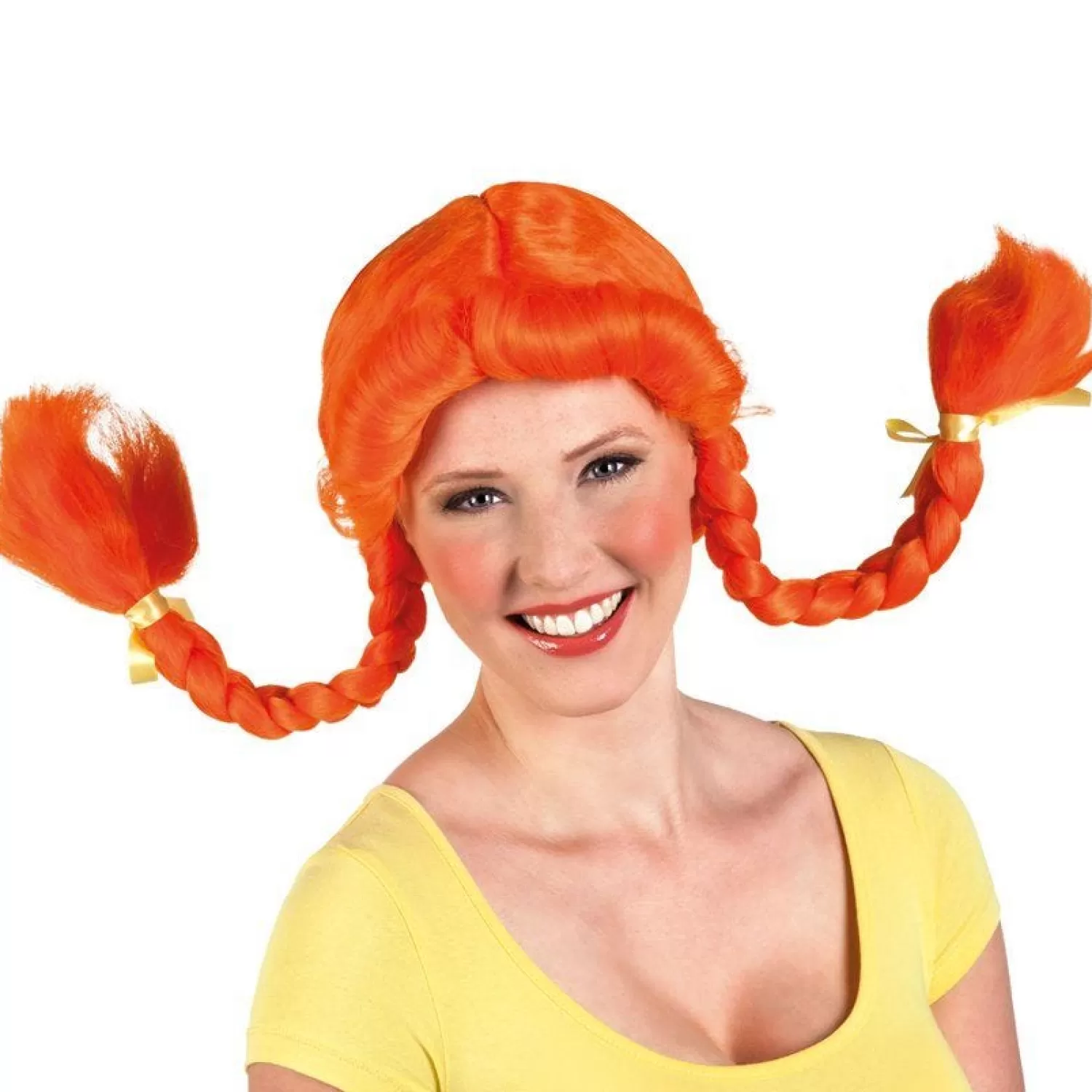 Discount Party Delights Pippi Longstocking Wig