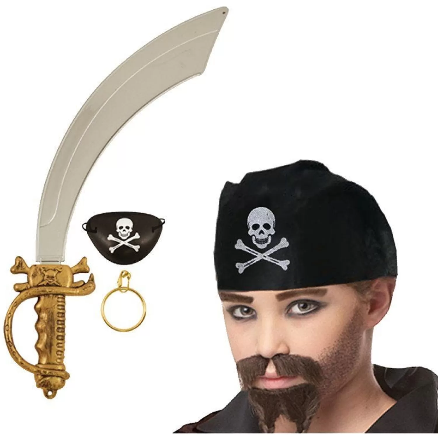 Online Party Delights Pirate Accessory Kit - Child