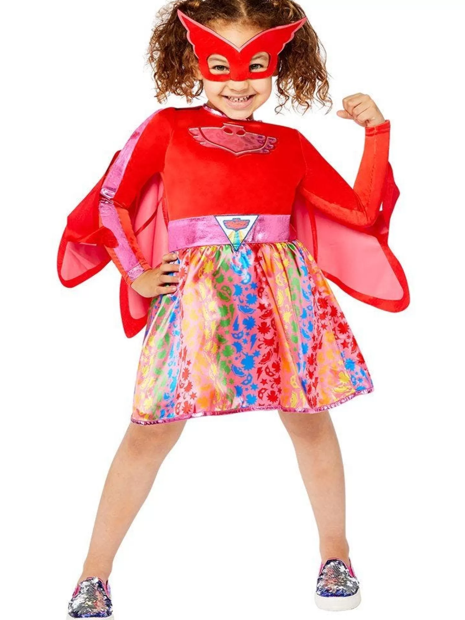 Fashion Party Delights Pj Masks Owlette Dress - Child Costume