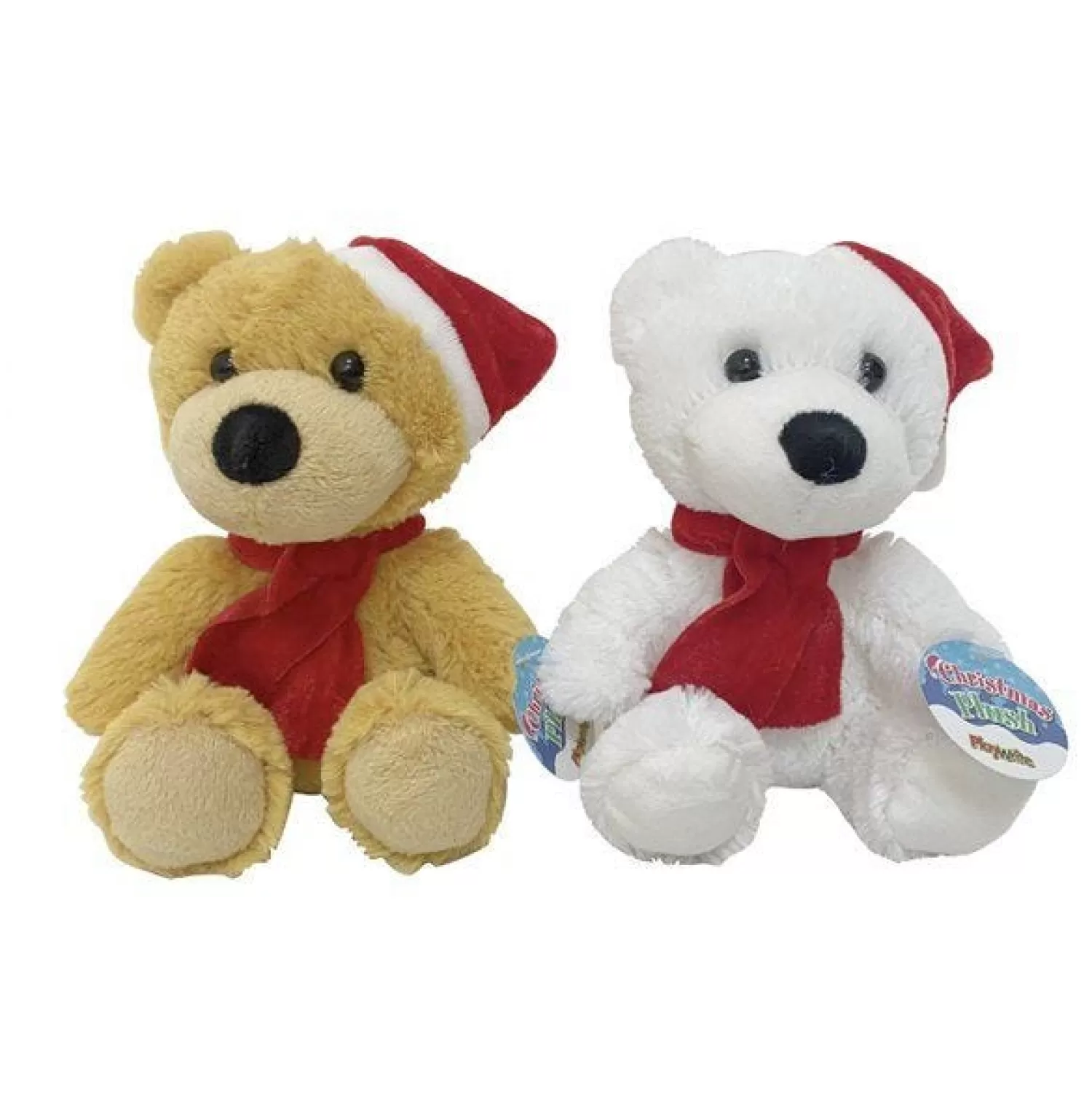 Plush Christmas Bear - 15Cm<Party Delights Flash Sale