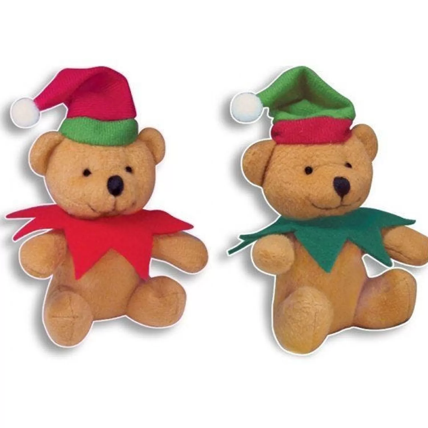 Plush Christmas Elf Bear 12Cm<Party Delights Best Sale