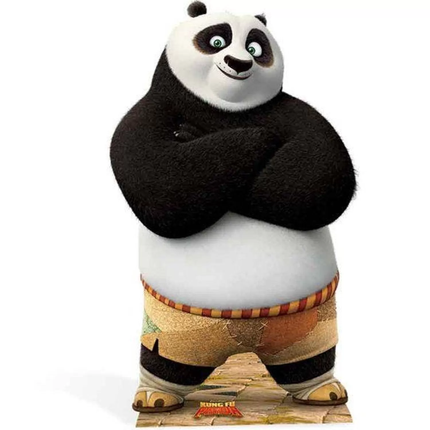 New Party Delights Po Kung Fu Panda Cardboard Cutout - 95Cm X 58Cm