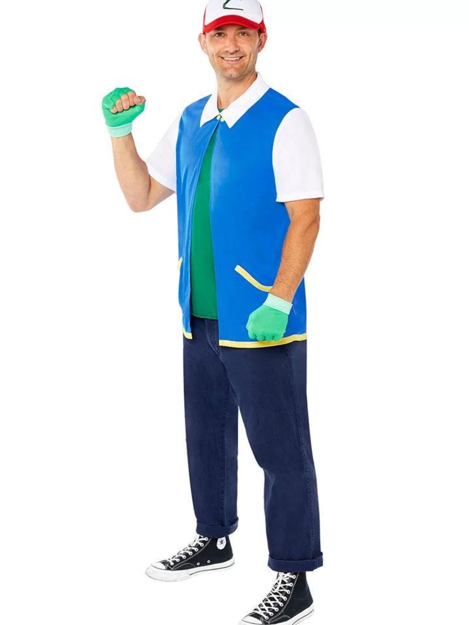 Pokemon Ash - Adult Costume<Party Delights Outlet