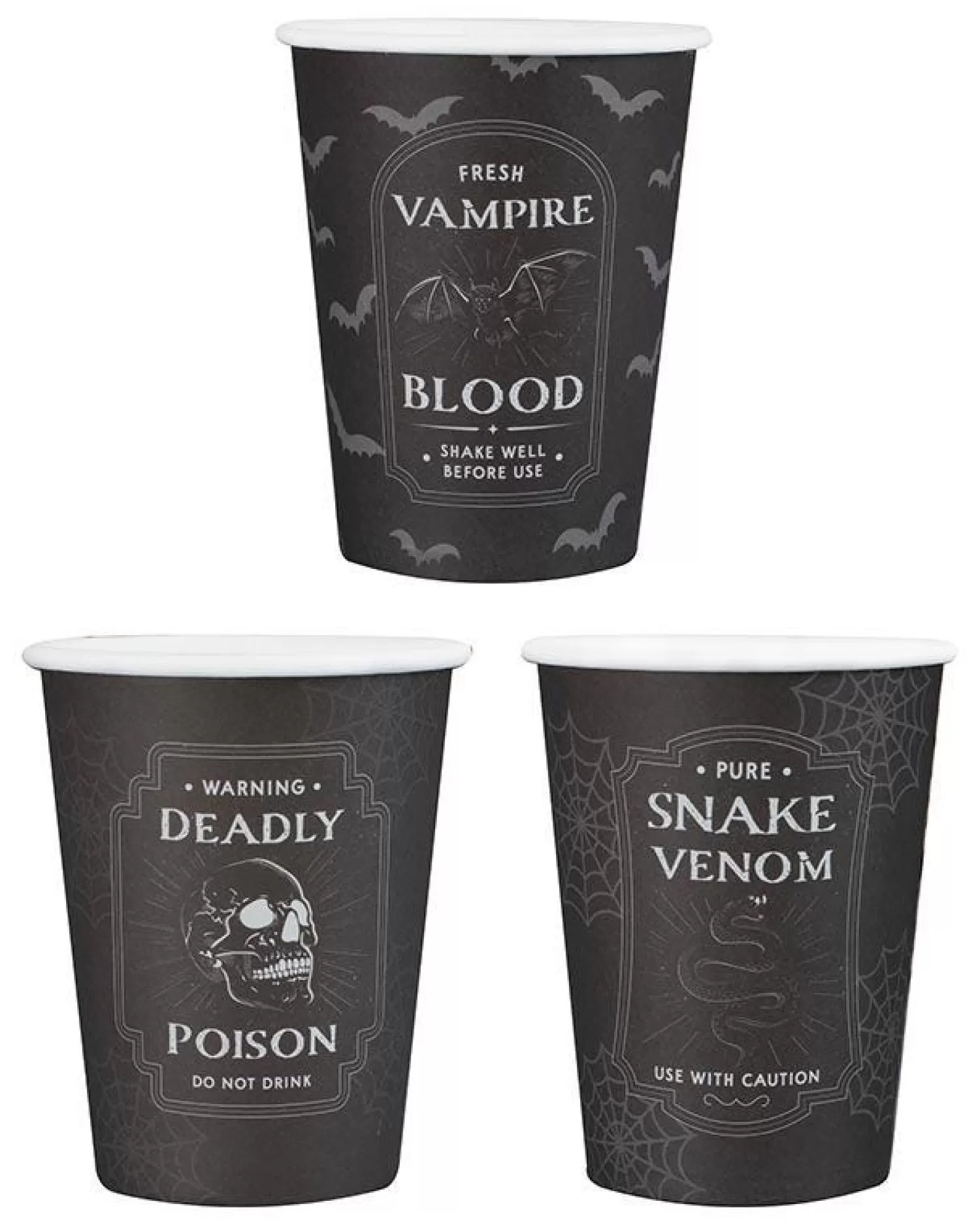 Potion Labels Paper Cups (8Pk)<Party Delights Best