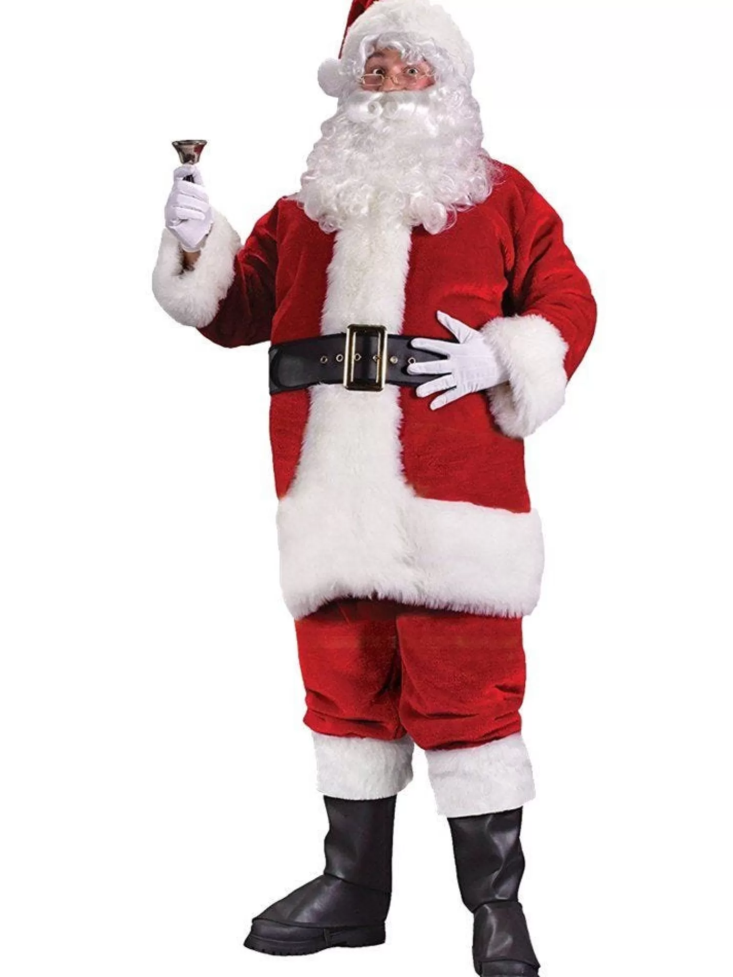 Premium Regal Santa Suit - Adult Costume<Party Delights Store