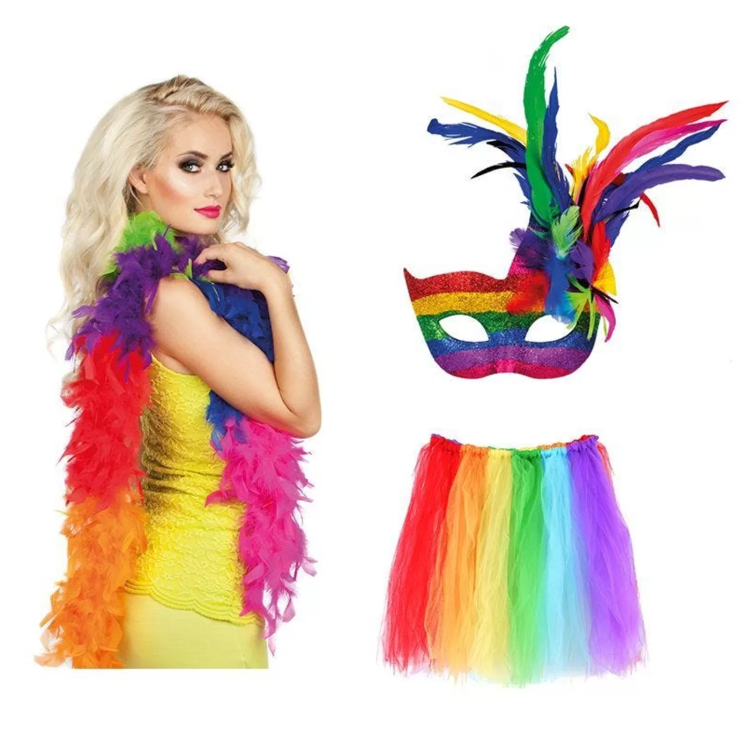 Best Party Delights Pride Masquerade Accessory Kit