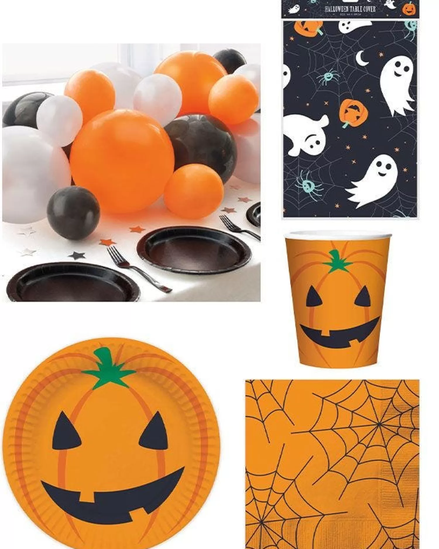 Pumpkin Fun Tableware & Decoration Kit<Party Delights Clearance