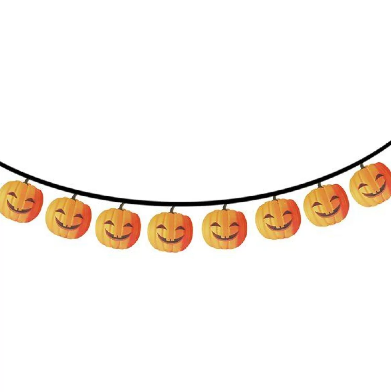 Pumpkin Paper Garland - 3M<Party Delights Cheap