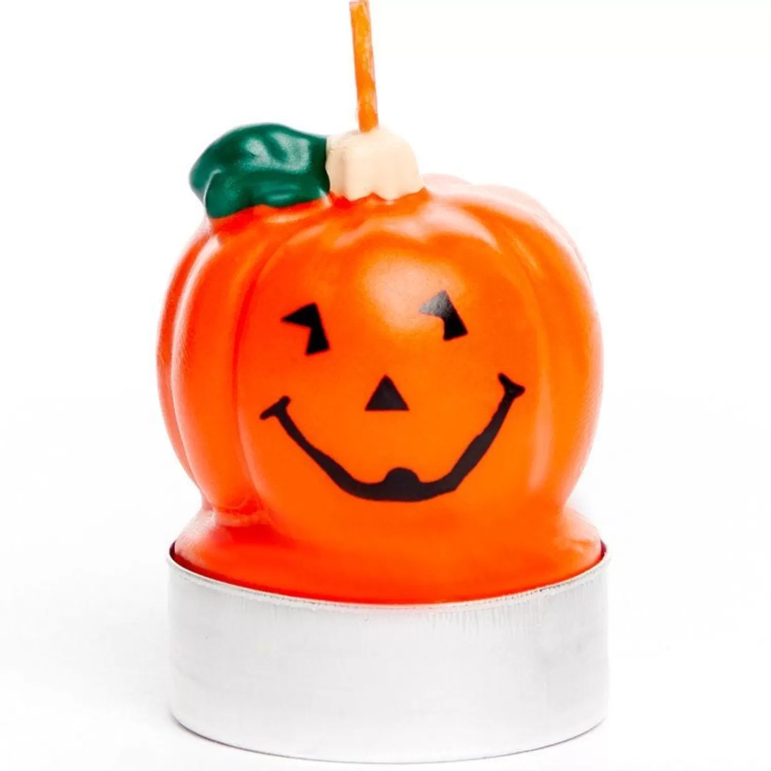 Pumpkin Tea Light Candles - 5Cm (3Pk)<Party Delights Best