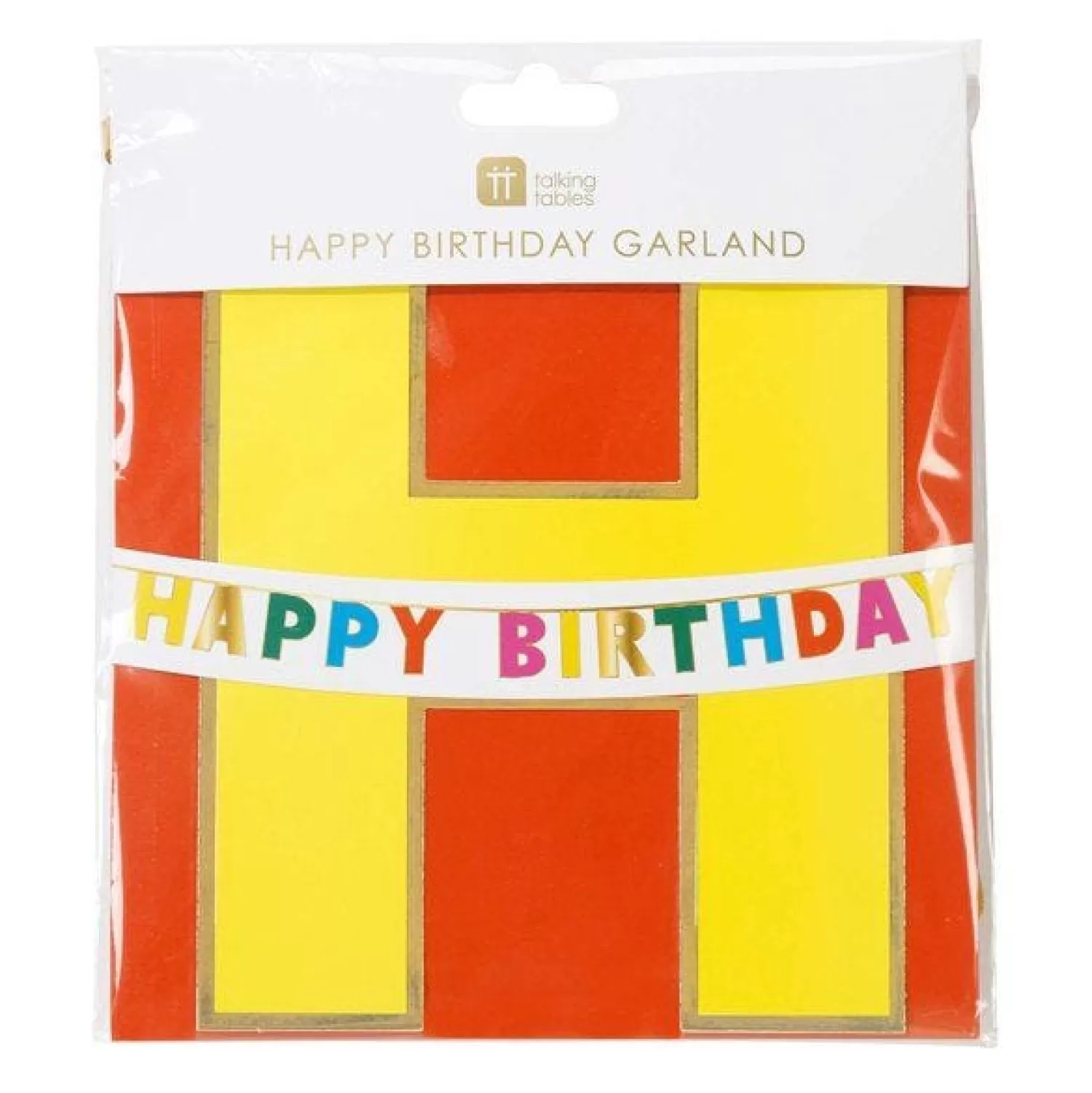 Shop Party Delights Rainbow Happy Birthday Paper Garland - 3M