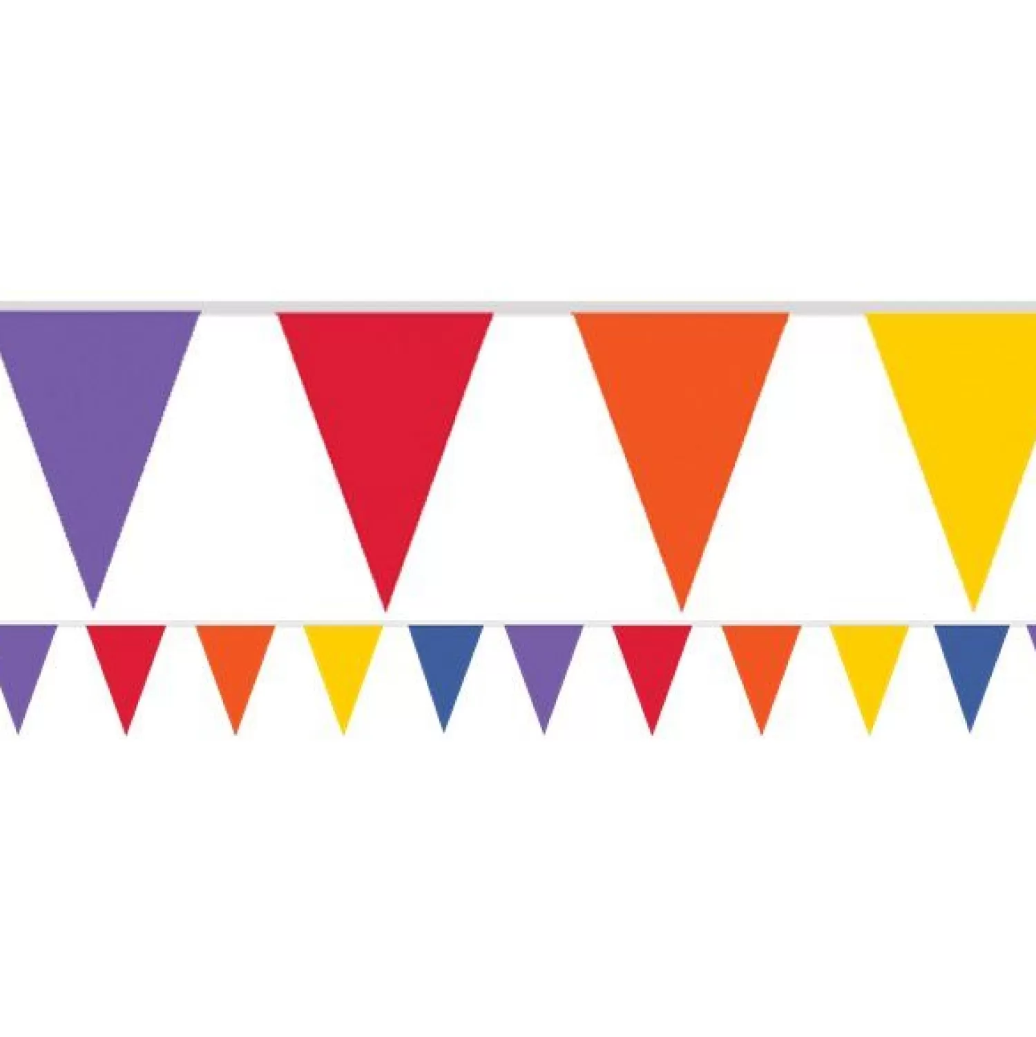 Outlet Party Delights Rainbow Paper Bunting - 4.5M