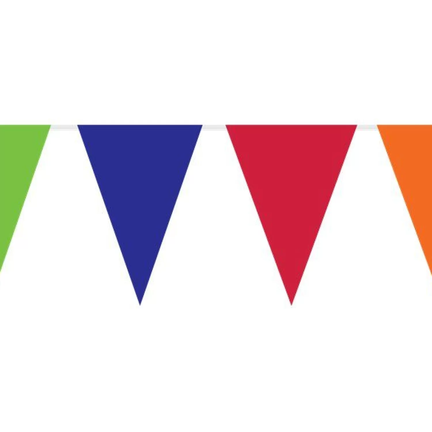 New Party Delights Rainbow Plastic Bunting - 10M