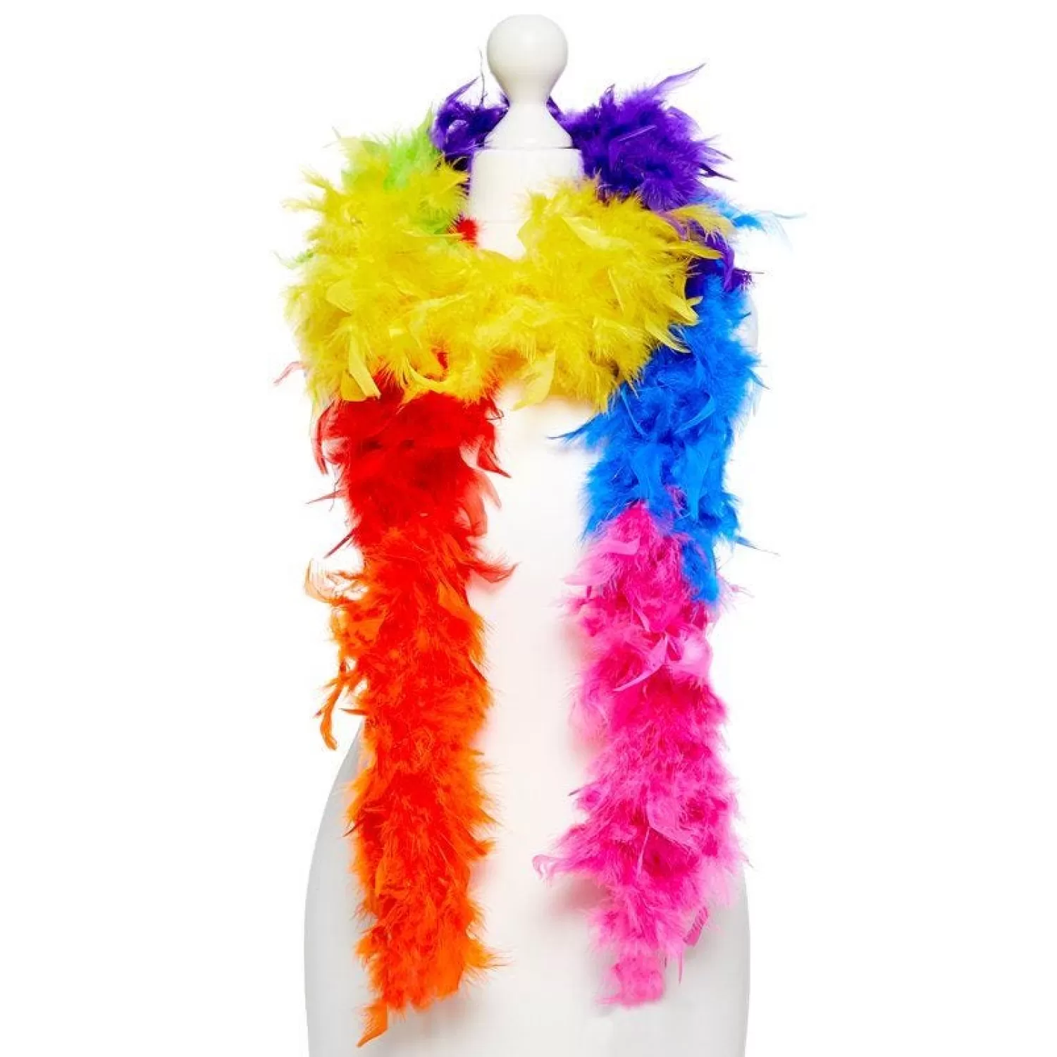 Discount Party Delights Rainbow Pride Feather Boa