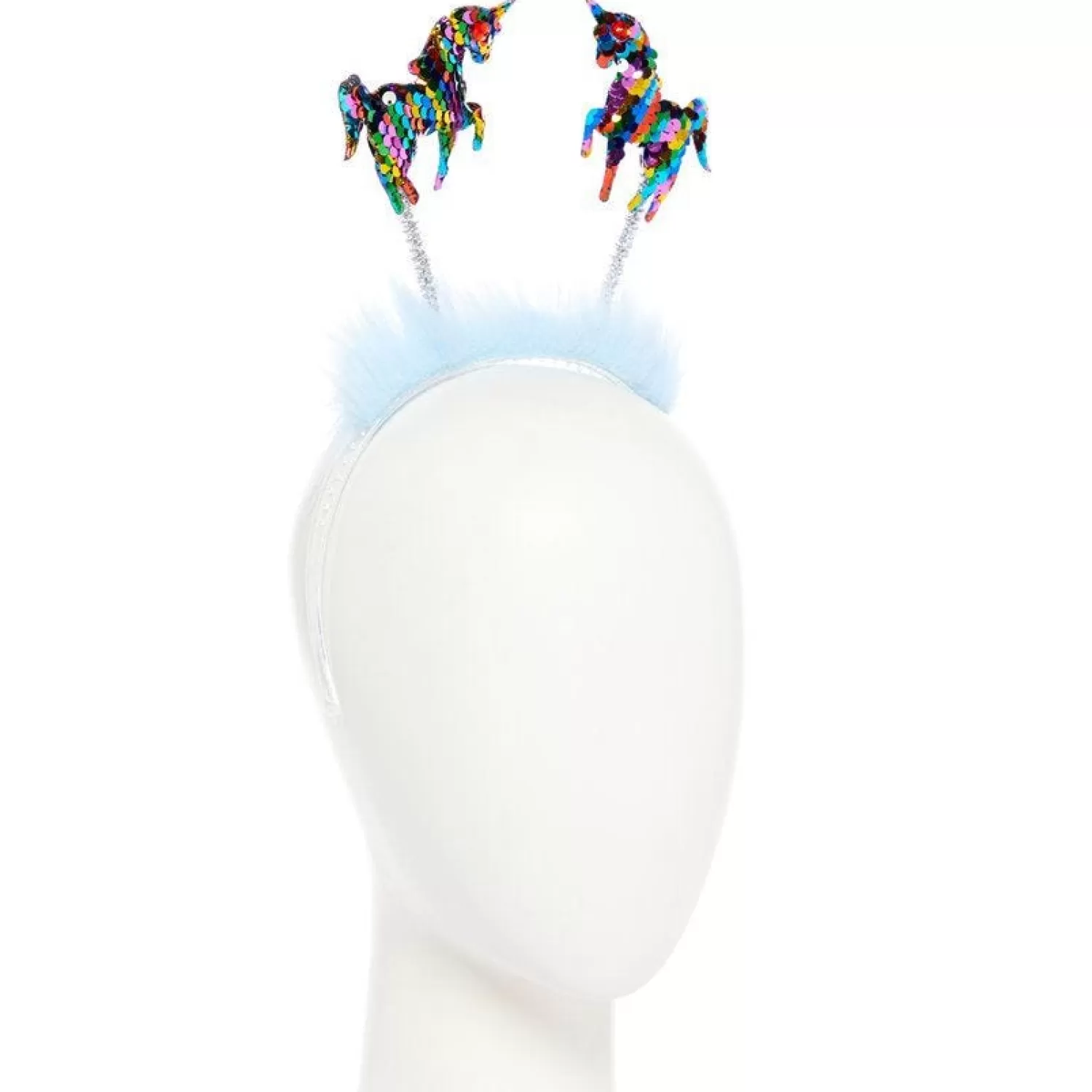 Store Party Delights Rainbow Unicorn Sequin Headband