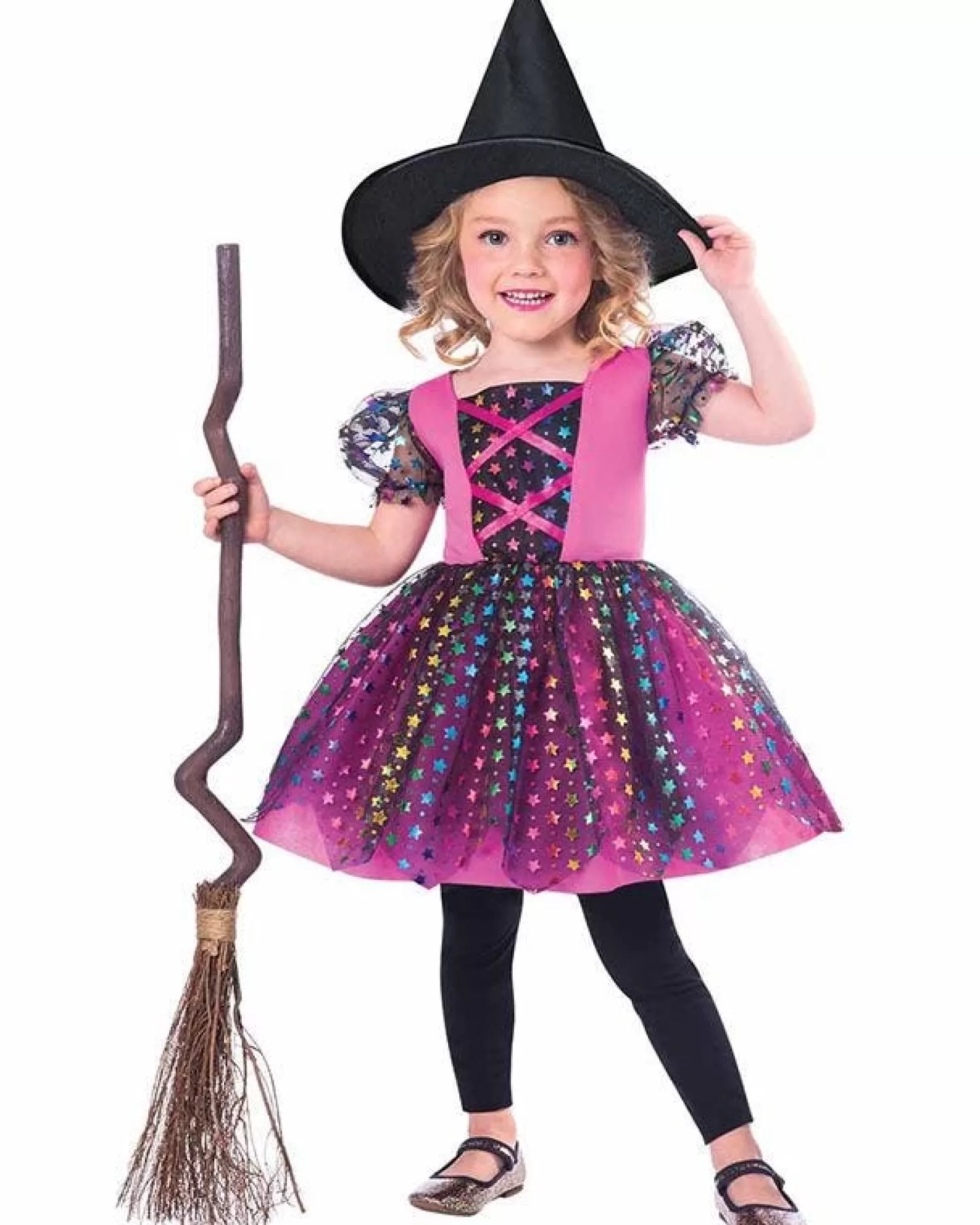 Rainbow Witch Costume - Childs Costume<Party Delights Best