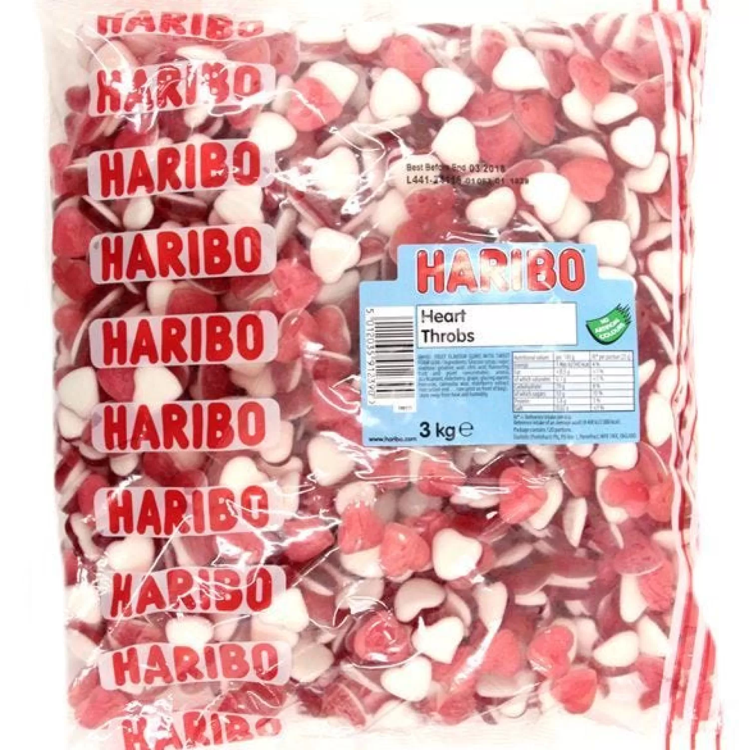 Store Party Delights Red Heart Throbs - 3Kg