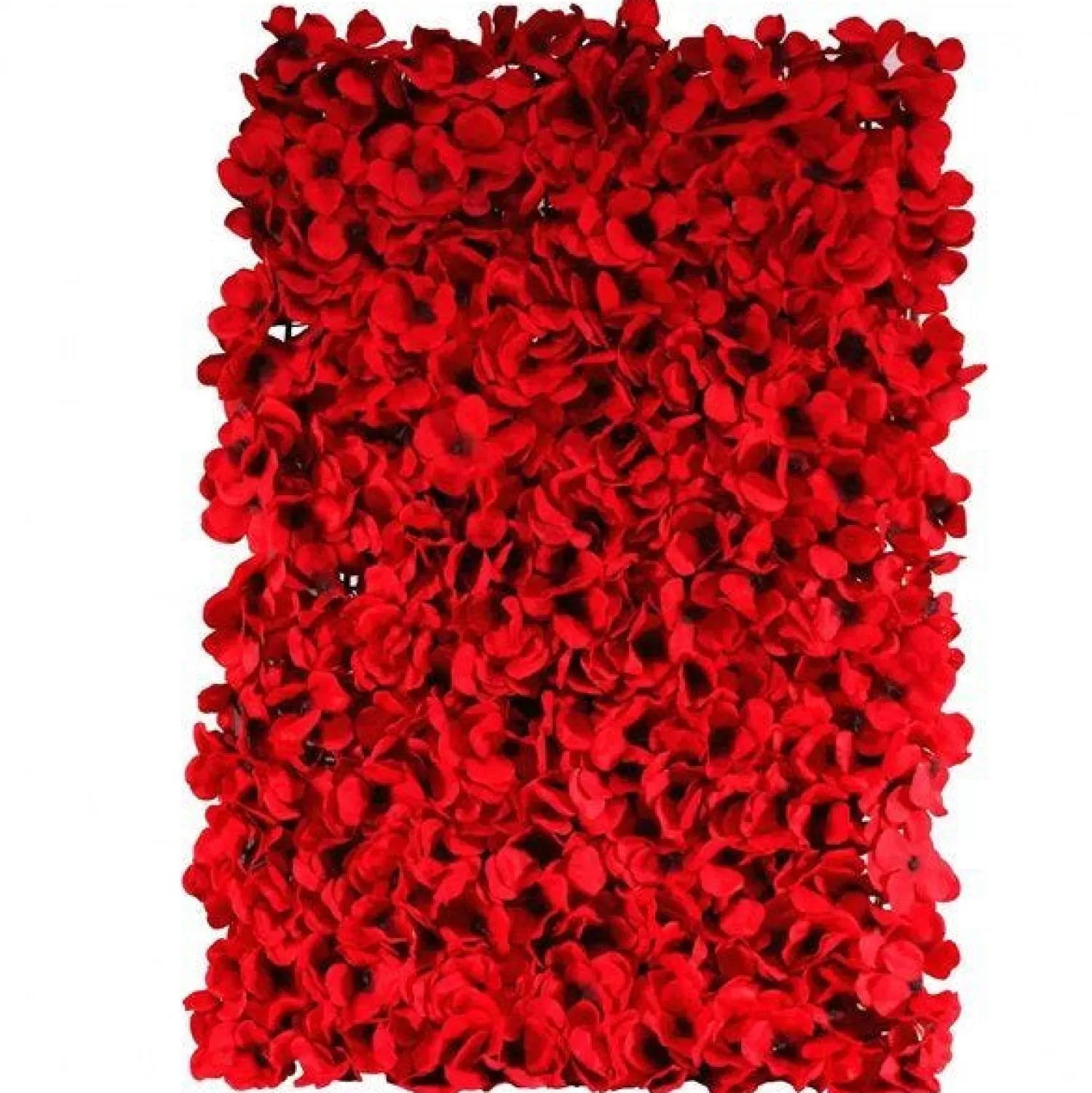 Outlet Party Delights Red Hydranga Flower Wall - 40X60Cm