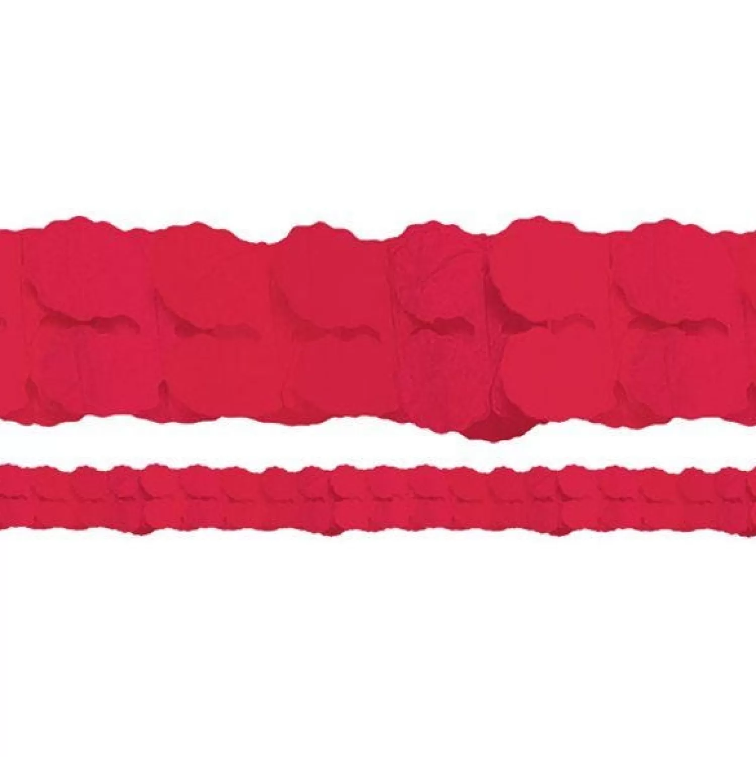 Online Party Delights Red Paper Garland - 3.65M