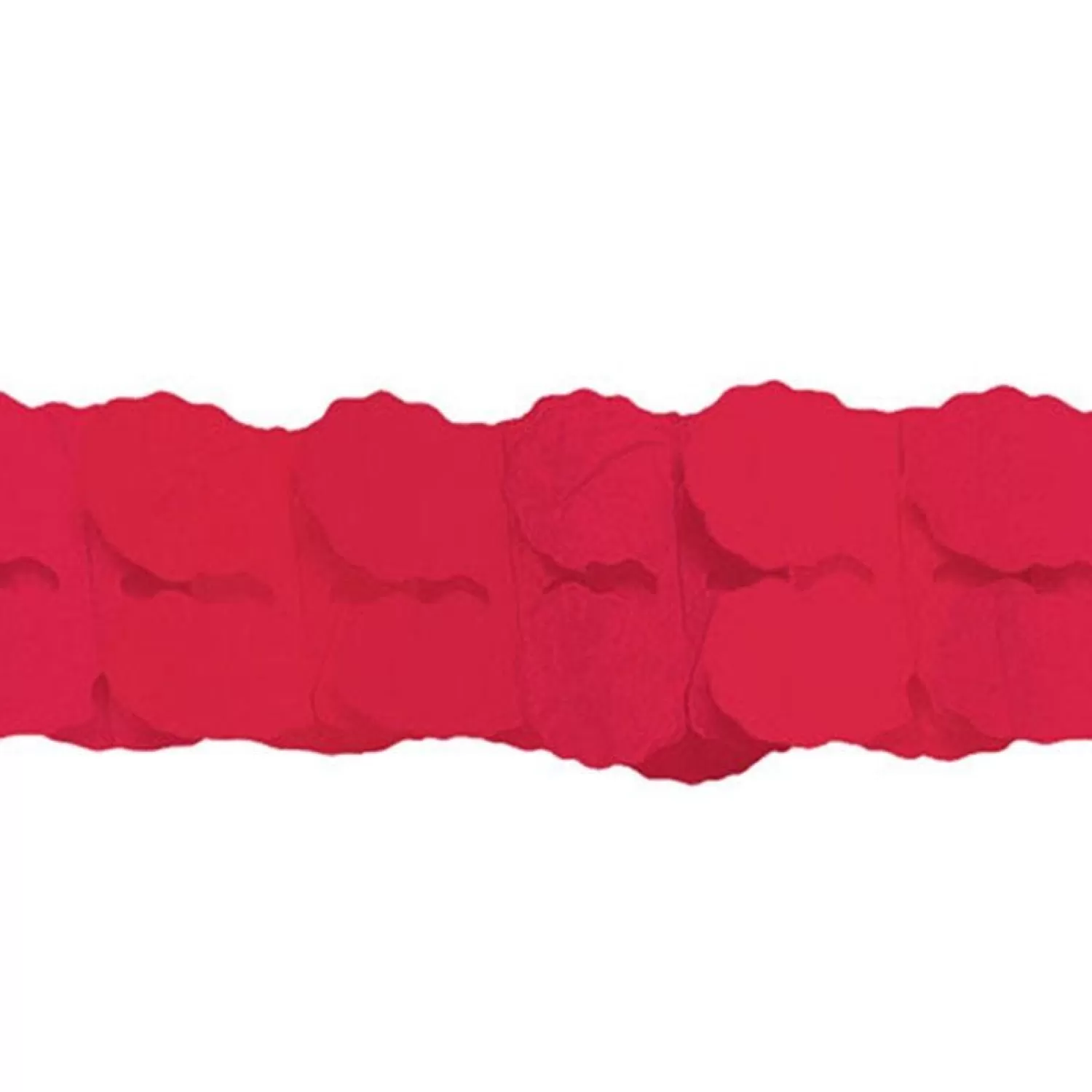 Online Party Delights Red Paper Garland - 3.65M