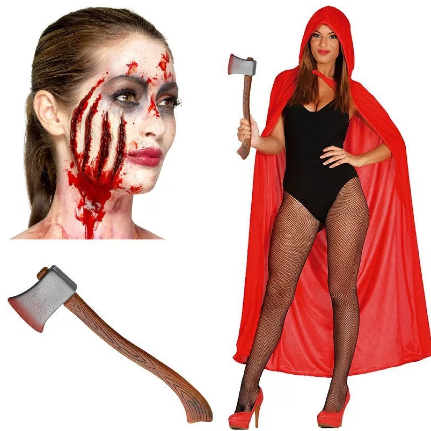 Hot Party Delights Red Riding Hood Accessory Kit