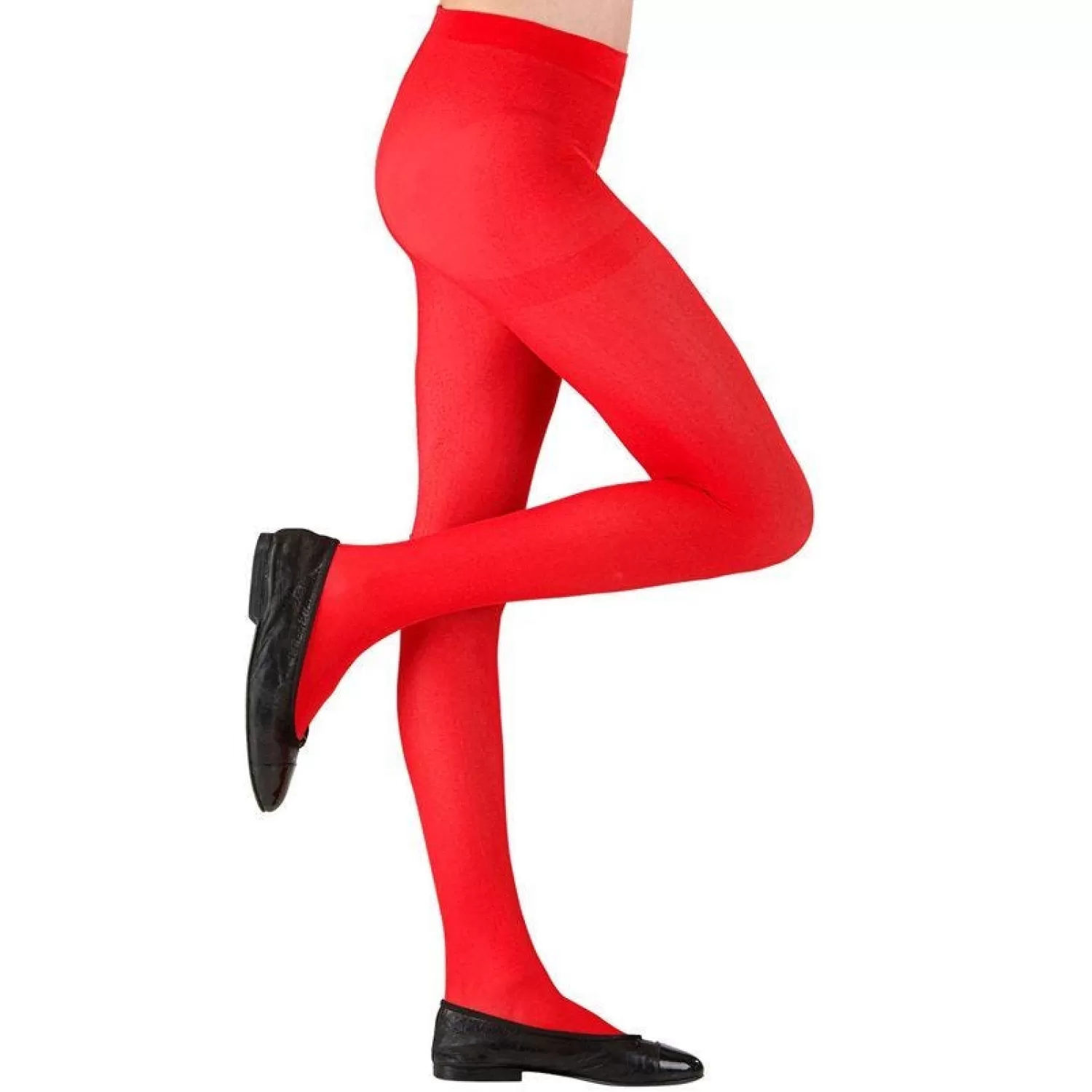 Red Tights - Child 7-10 Years<Party Delights Online