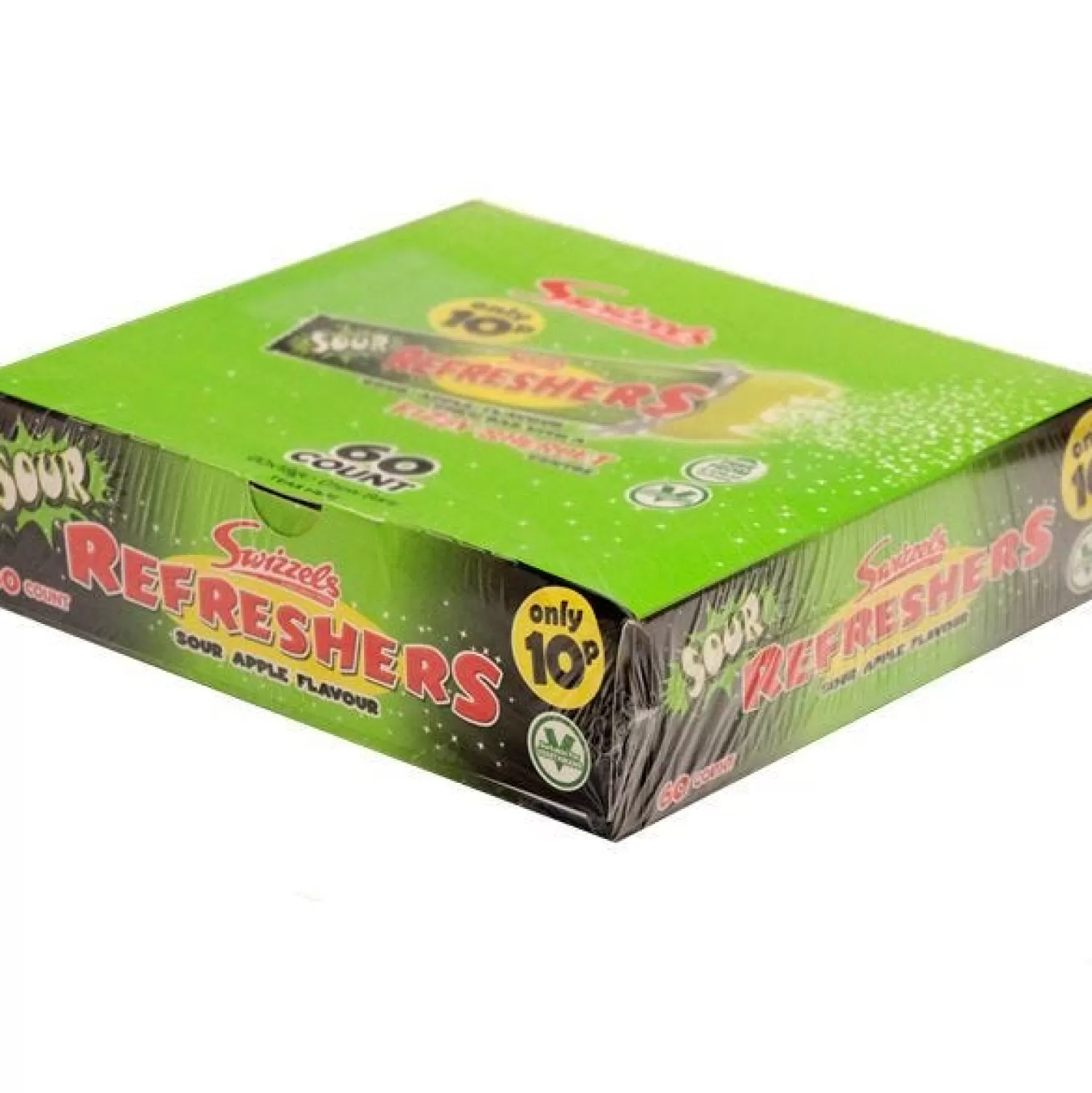 Store Party Delights Refreshers Chew Bars - Sour Apple Flavour X60