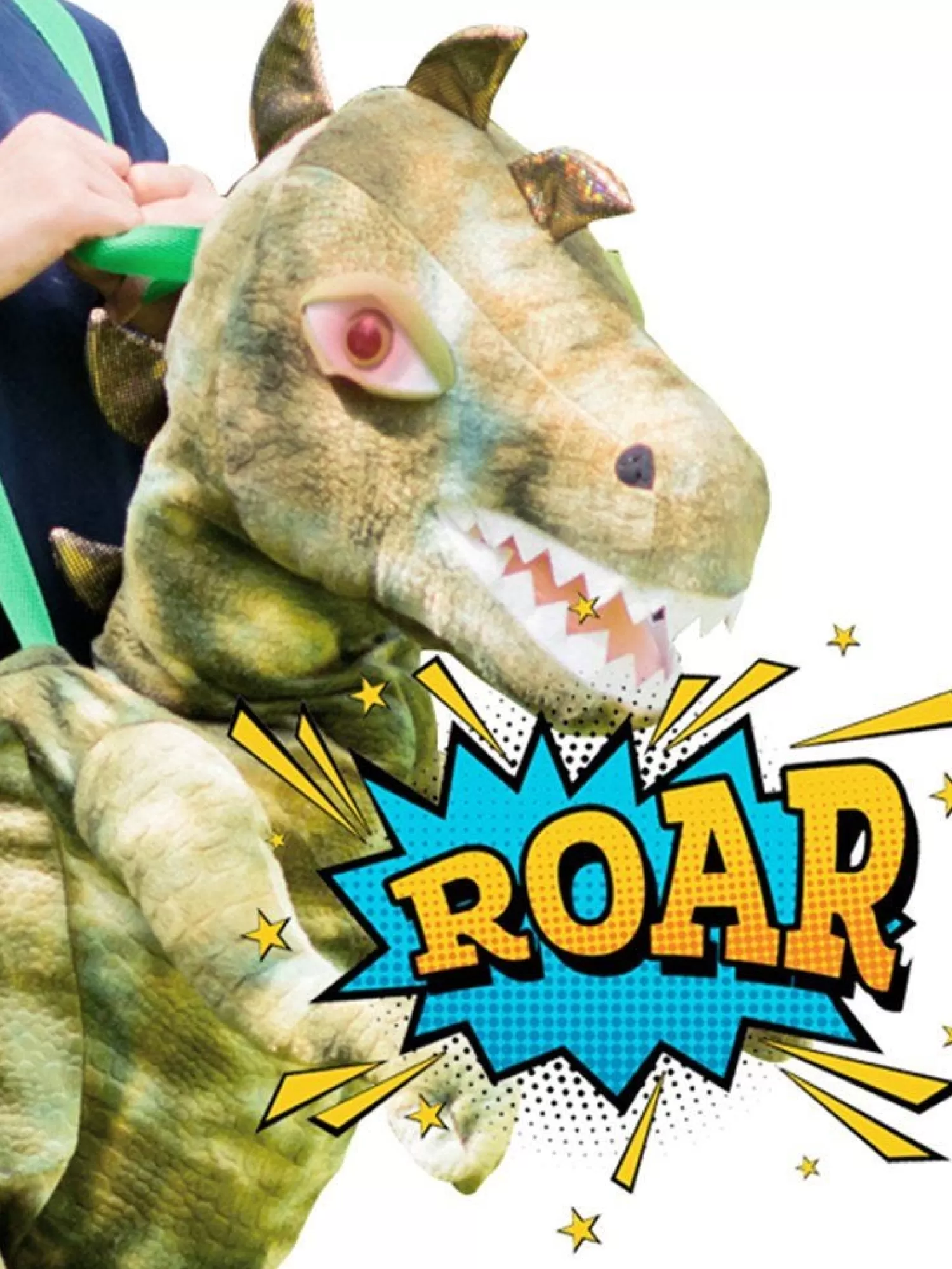 Ride On Light Sound Dinosaur - Child Costume<Party Delights Hot