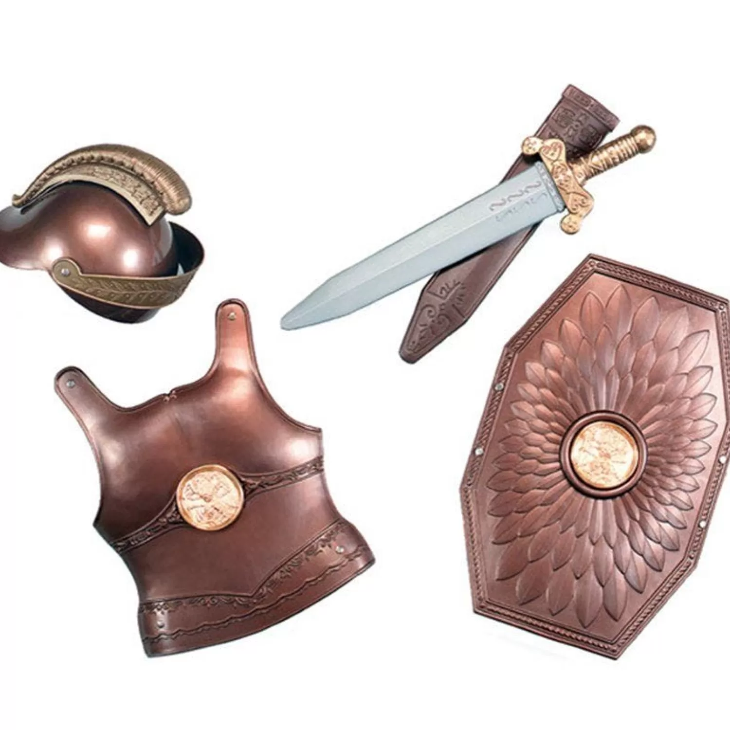 Shop Party Delights Roman Armour Set - Child