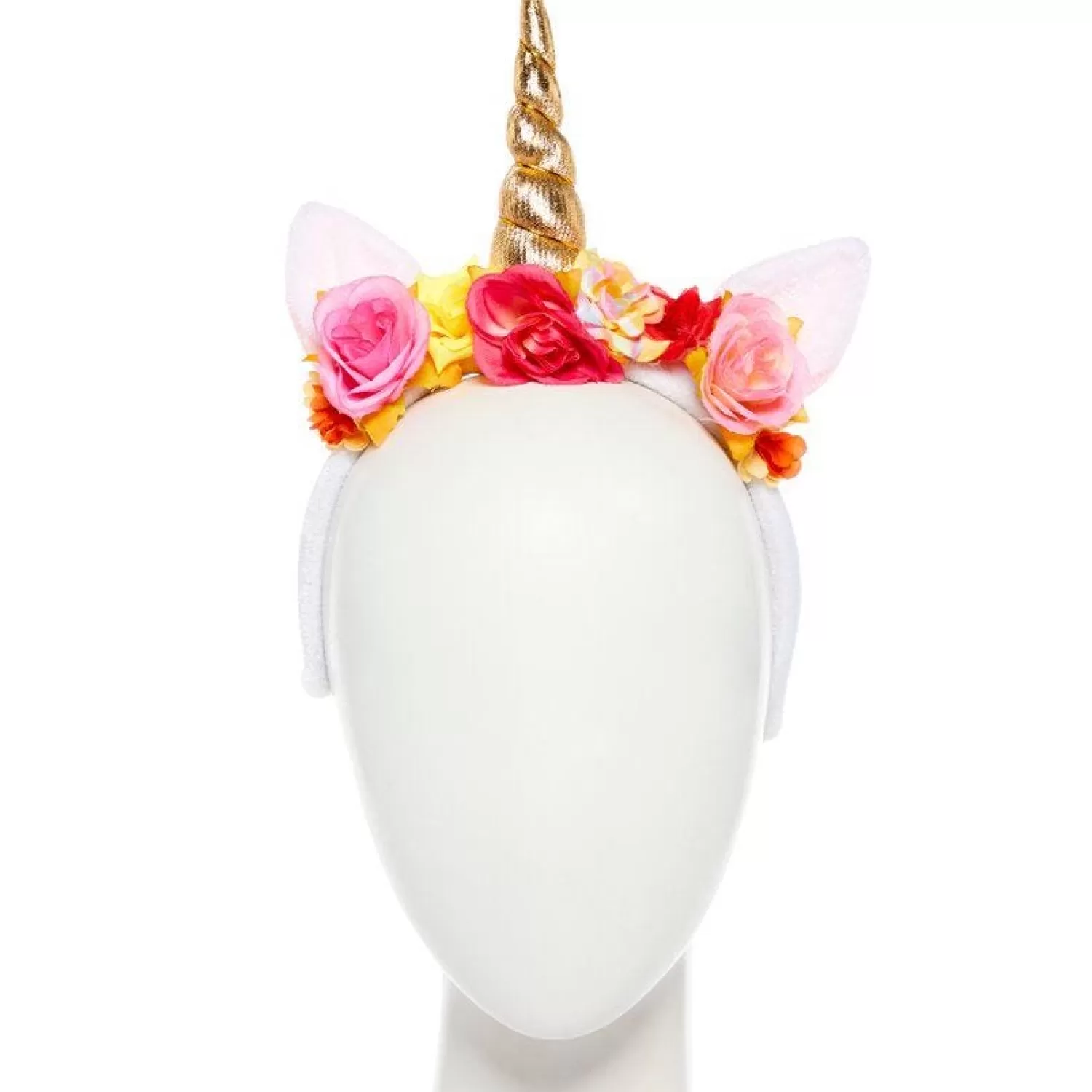 Best Party Delights Rose Flower Unicorn Headband