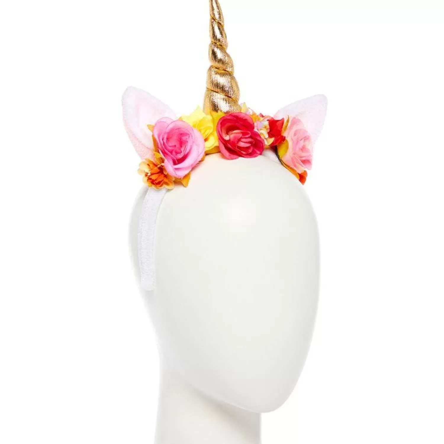 Best Party Delights Rose Flower Unicorn Headband