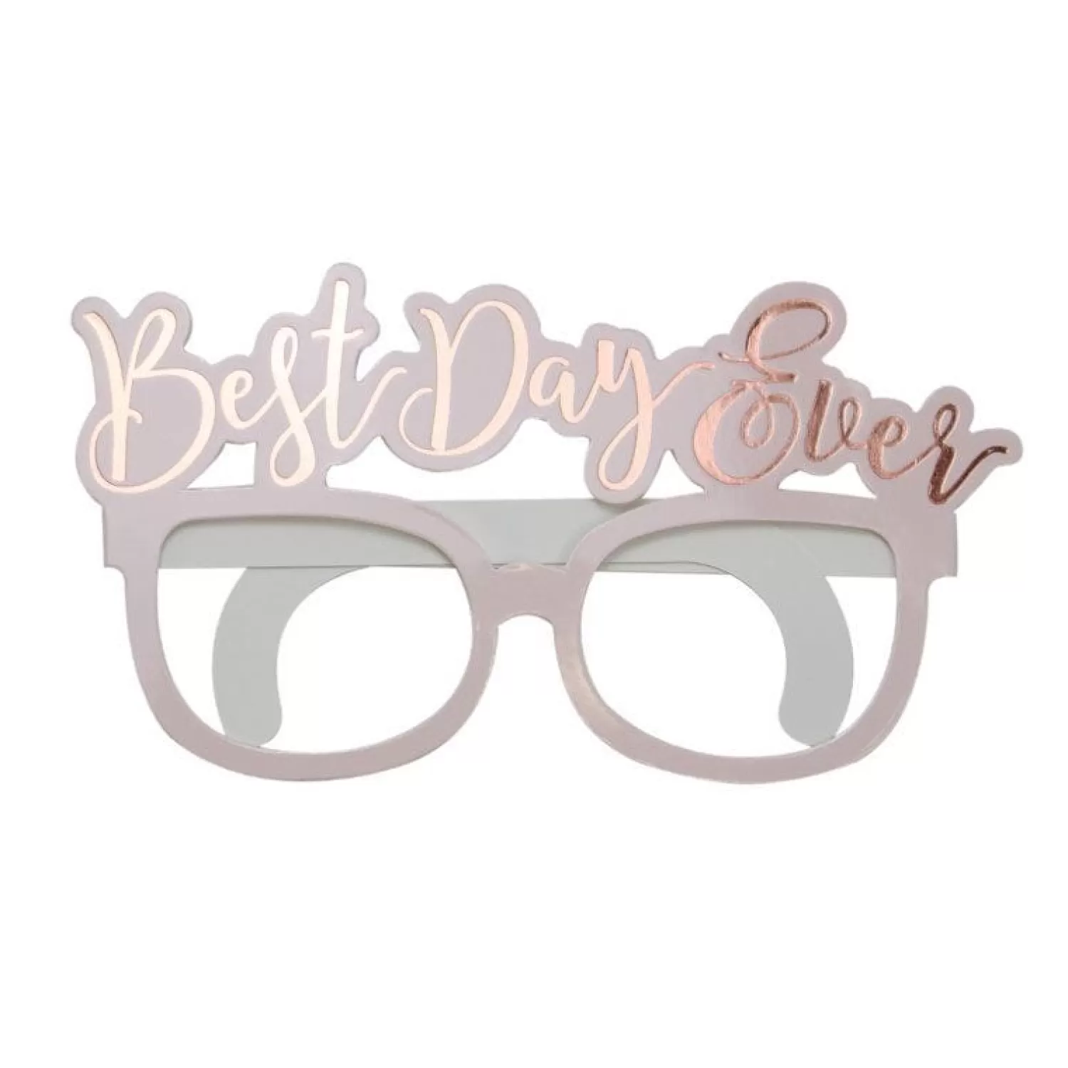 Outlet Party Delights Rose Gold Best Day Ever Paper Glasses (8Pk)