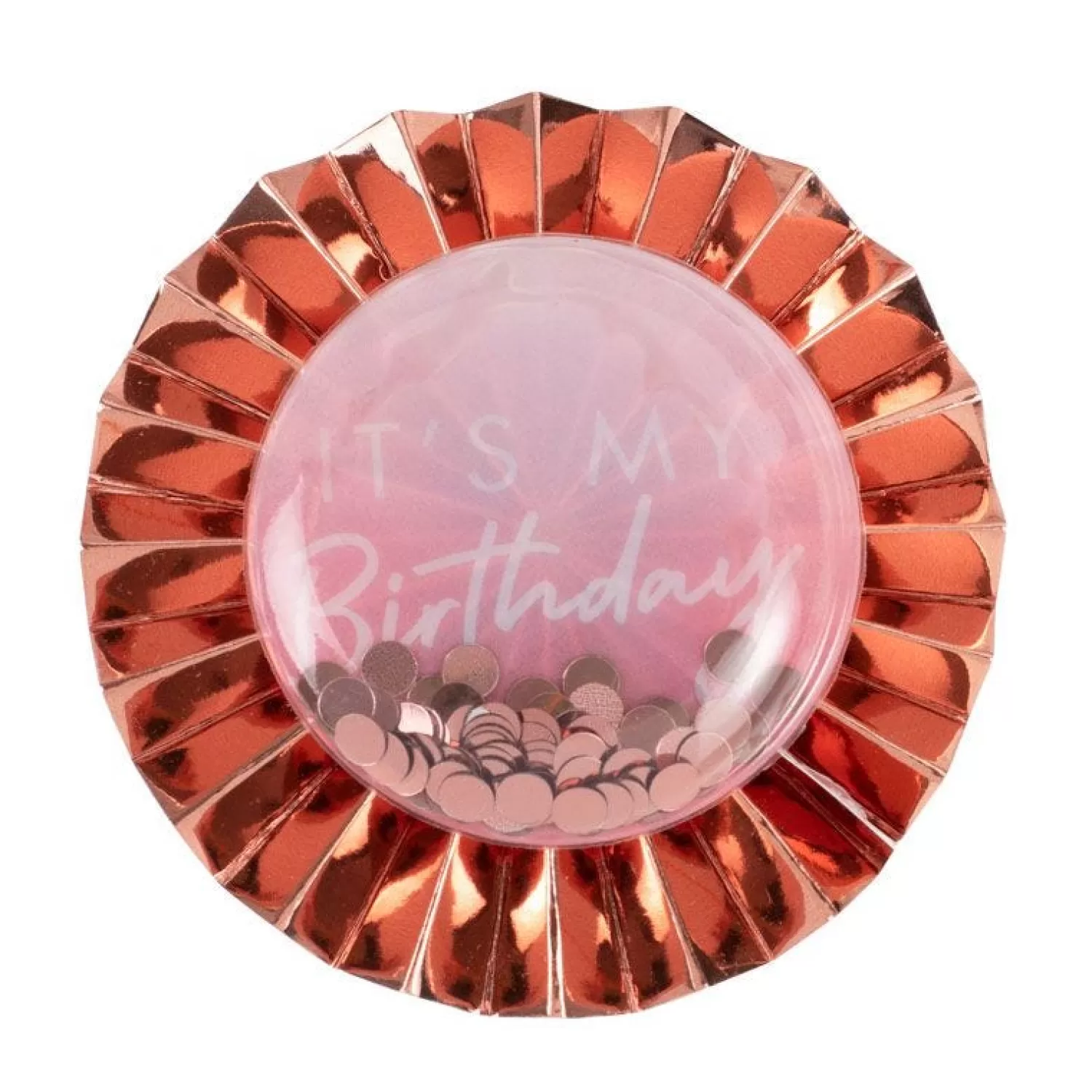 Outlet Party Delights Rose Gold 'It's My Birthday' Badge