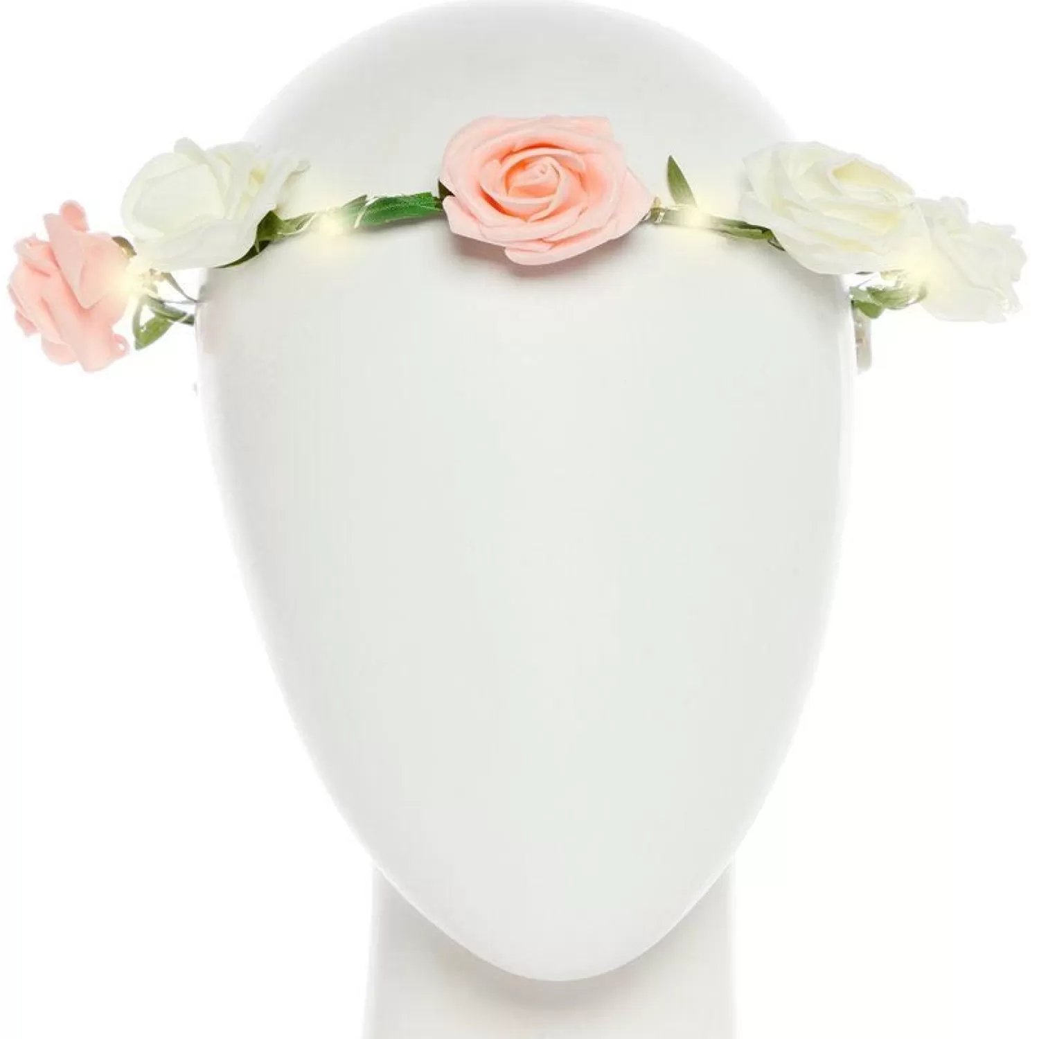 Hot Party Delights Rose Light-Up Headband