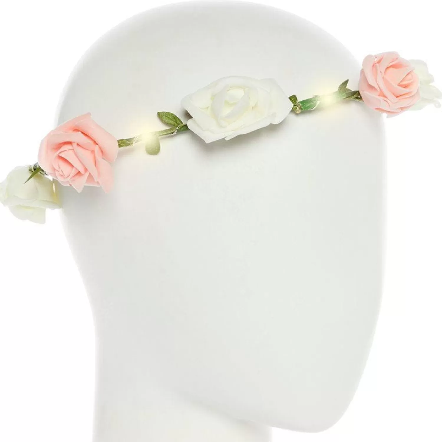 Hot Party Delights Rose Light-Up Headband