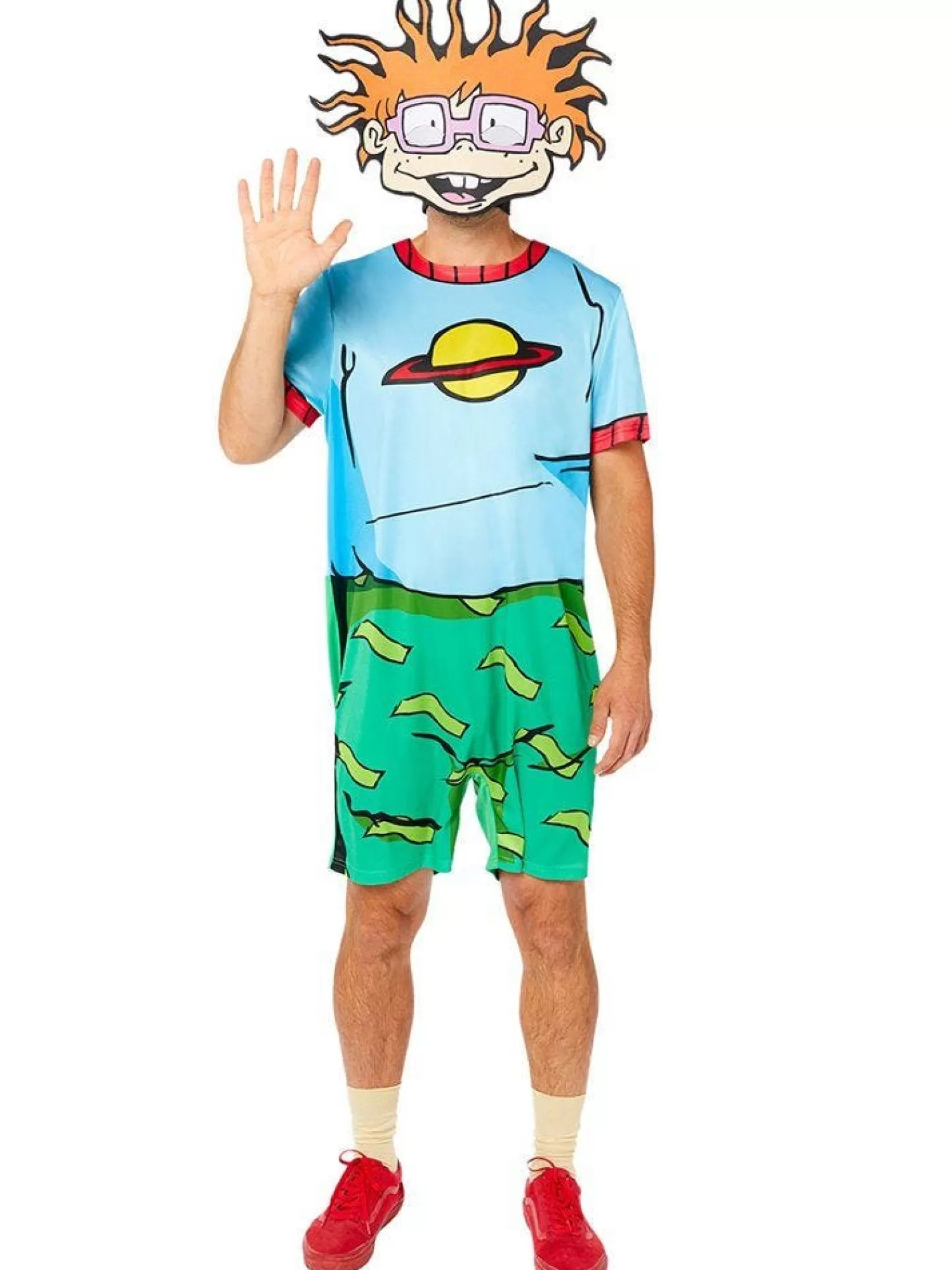 Rugrats Chuckie - Adult Costume<Party Delights Sale