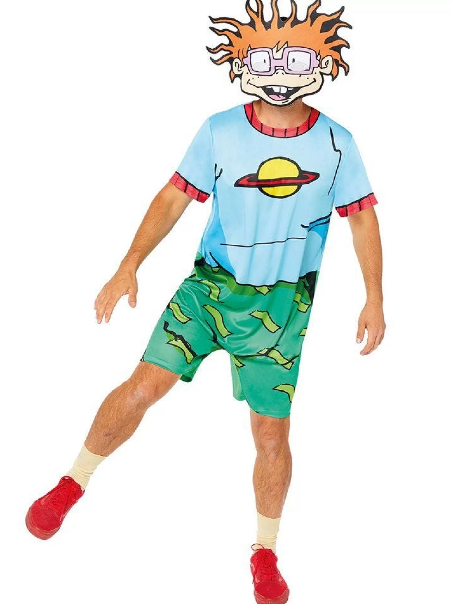 Rugrats Chuckie - Adult Costume<Party Delights Sale