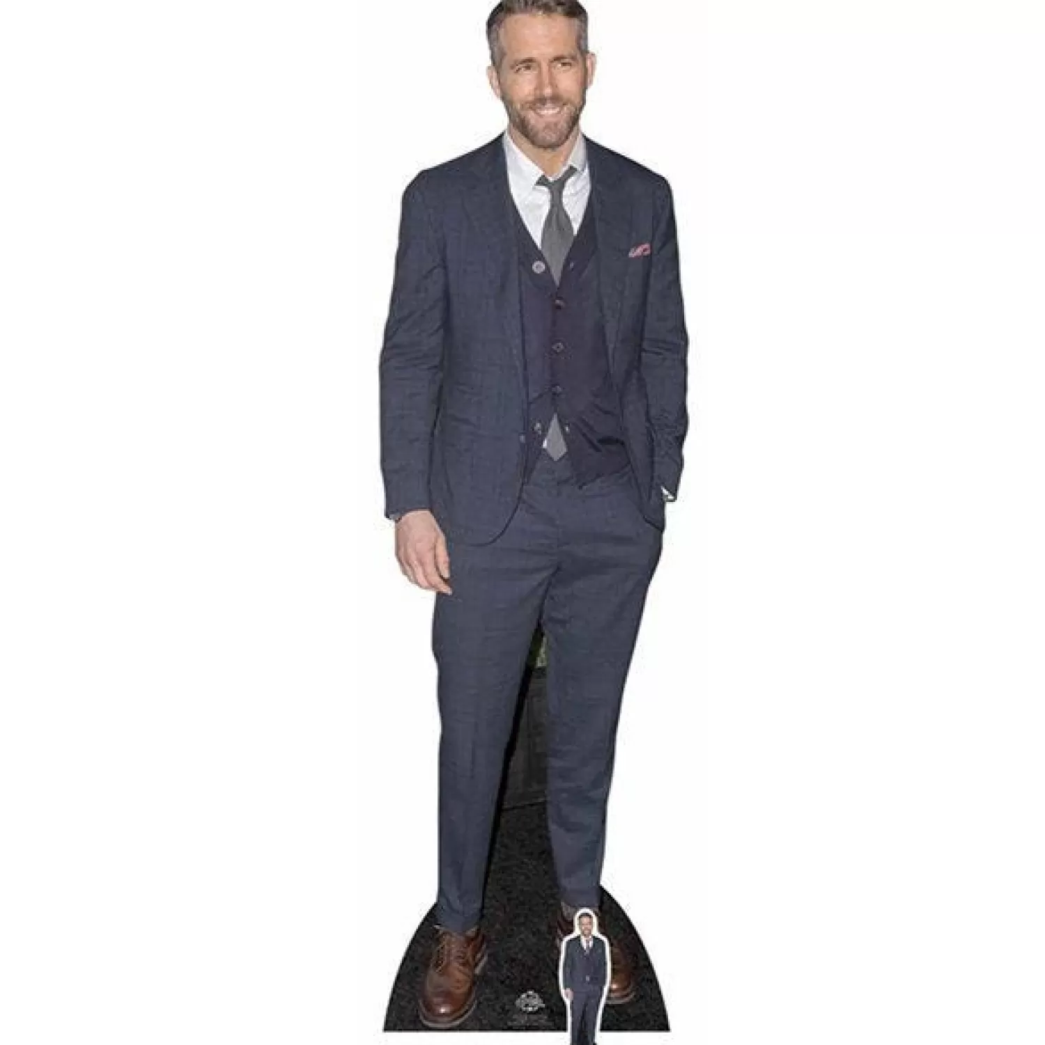 New Party Delights Ryan Reynolds Cardboard Cutout - 188Cm X 55Cm