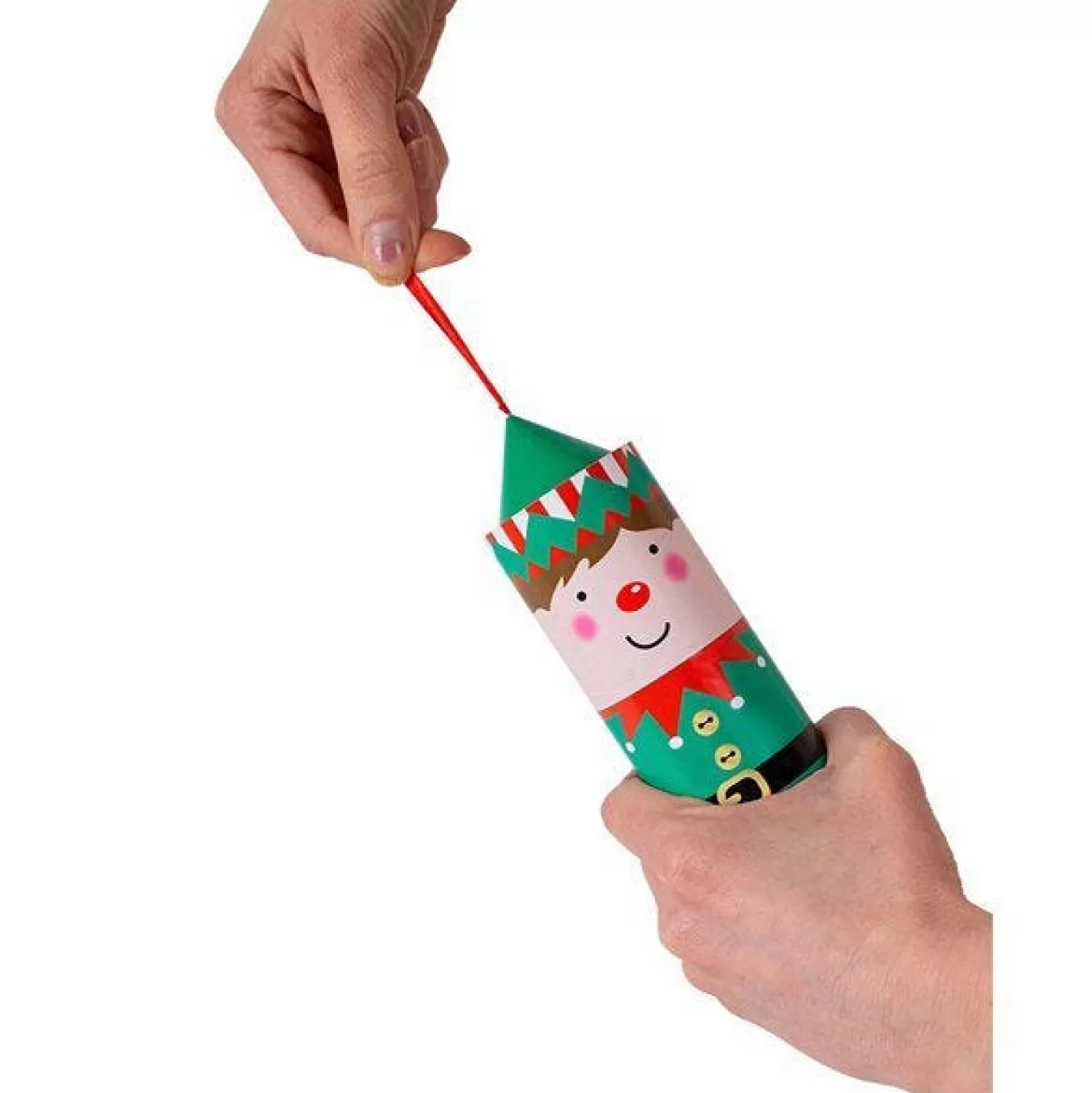 Santa & Friends Pull Pop Crackers - 16Cm (4Pk)<Party Delights Discount